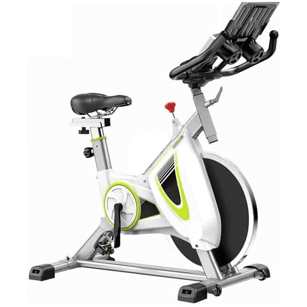 Premium Indoor Cycling Bike - Heavy Duty Stationary Exercise Bike with Comfortable Seat Cushion & Multi-Grip Handlebars | Home Gym Equipment for Cardio Workouts & Weight Loss