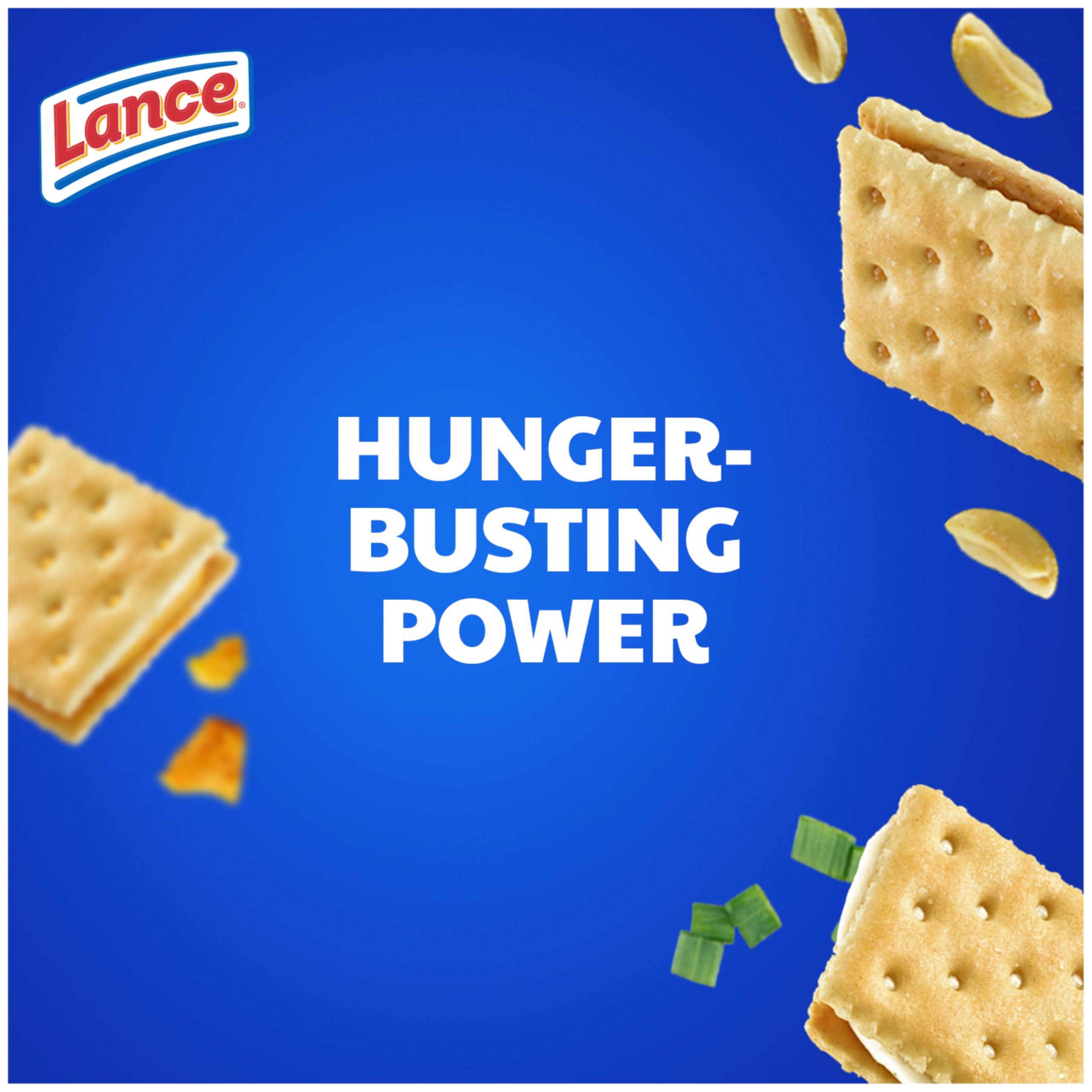 Lance Sandwich Crackers Variety Pack - Captain's Wafers, 8 Individual Packs (6 Sandwiches Each) | Perfect for Lunch Boxes, Office Snacks & Road Trips