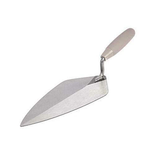 10-Inch Pattern Trowel - Professional Gardening & Concrete Finishing Tool with Wood Handle - Perfect for Tile Installation, Backpacking, and Camping - Durable Multi-Purpose Trowel for Outdoor Projects