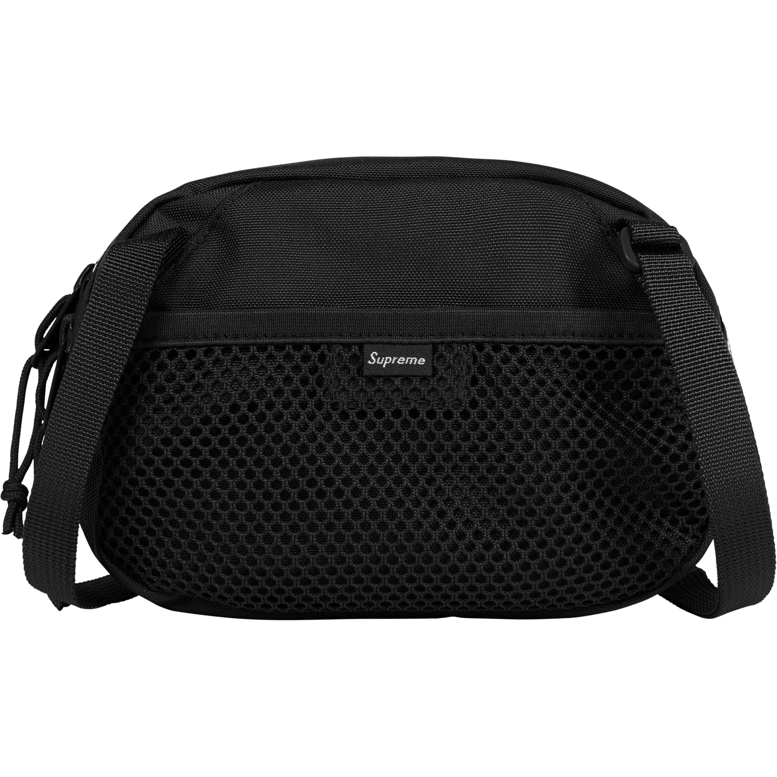 Supreme FW24 Mini Side Bag Black - Stylish & Compact Crossbody Bag for Men & Women - Perfect for Travel, Gym & Everyday Use