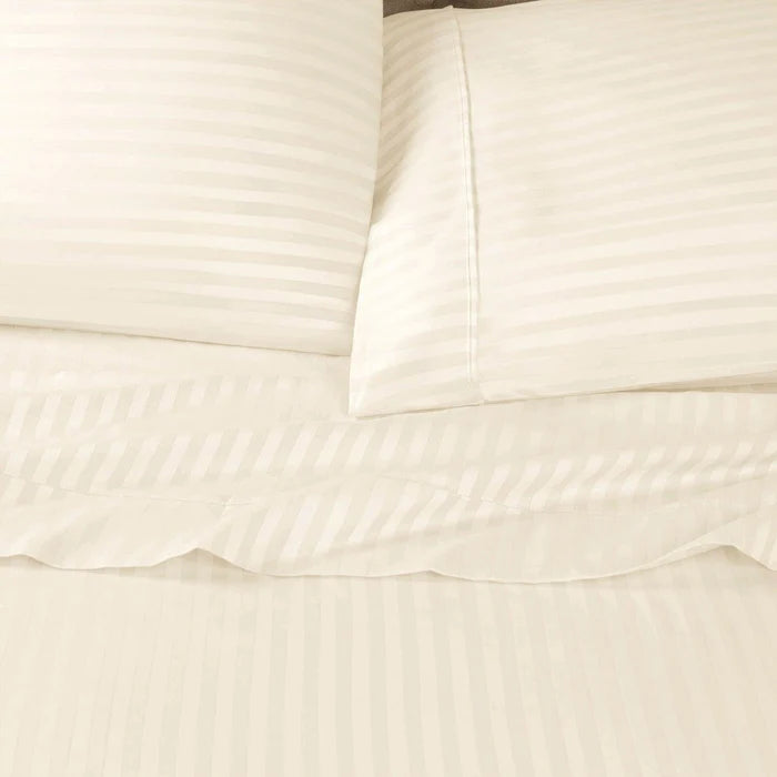 Premium Egyptian Cotton 600 Thread Count Pillowcase Set (2-Piece) - Soft & Breathable Bedding for Luxurious Sleep - Perfect for Master Bedroom, Guest Room & Hotel Use