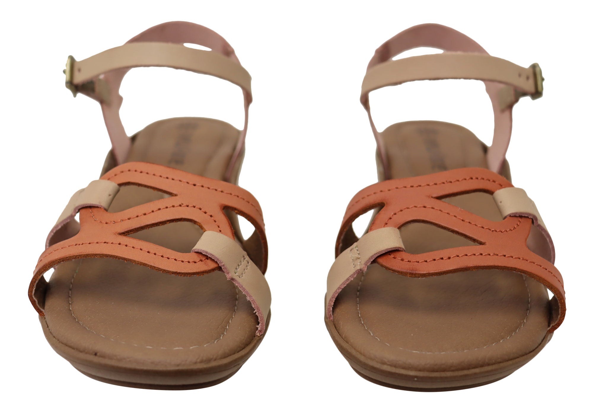 Leni Women's Comfortable Leather Sandals - Handmade in Brazil - Perfect for Summer, Beach & Casual Outings