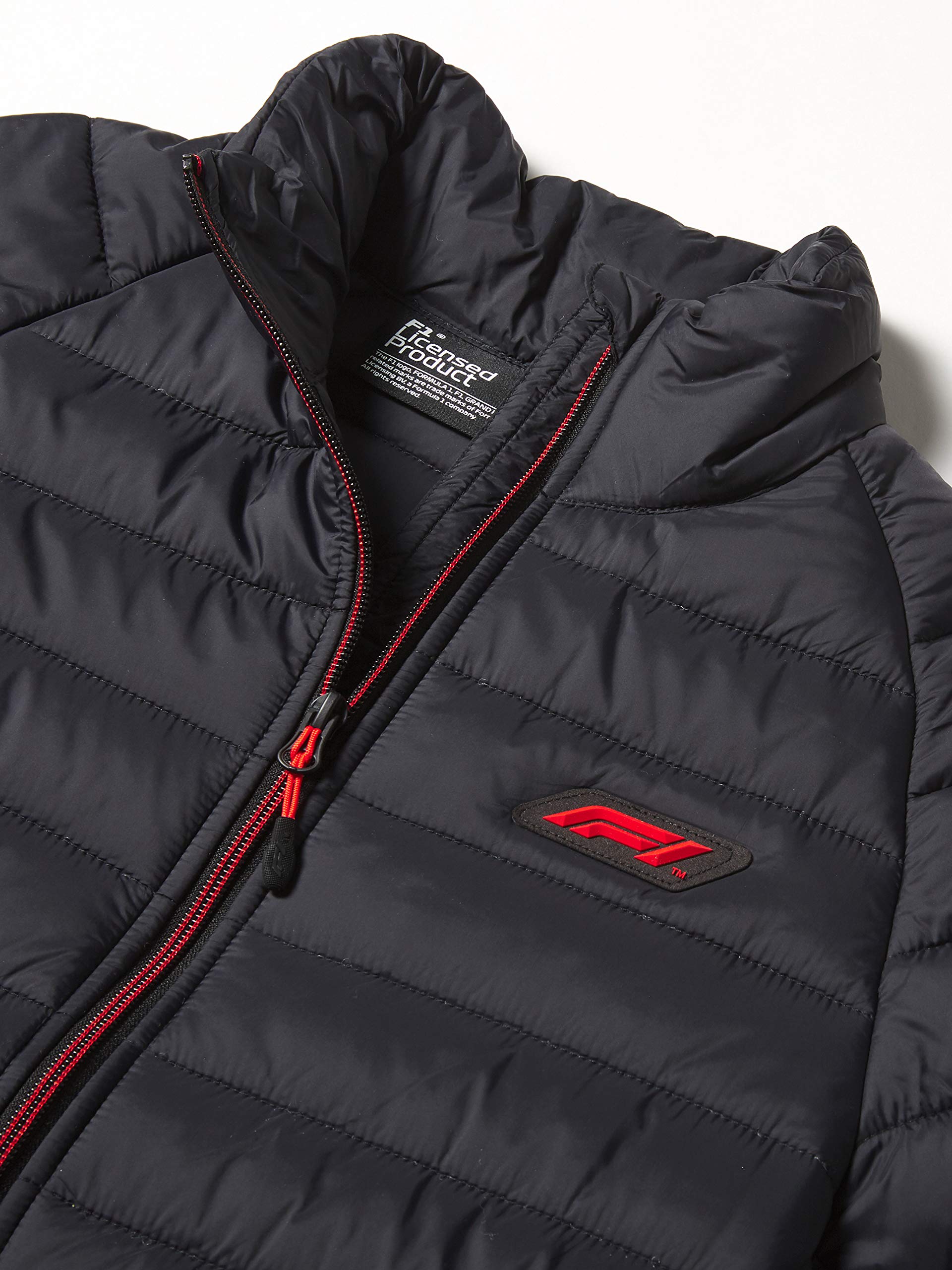 Fuel For Fans Men's Padded Full Zip Jacket - Winter Warm Hooded Windbreaker for Outdoor Sports & Casual Wear