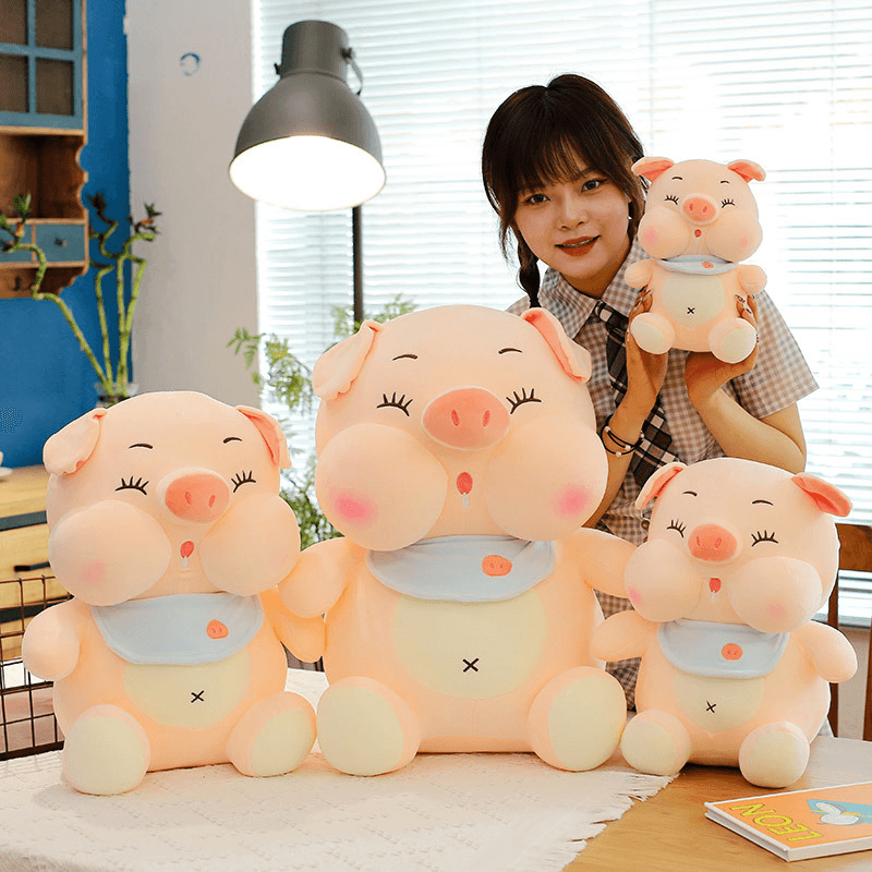 Giant Stuffed Baby Pig Plush Toy - Extra Large 30
