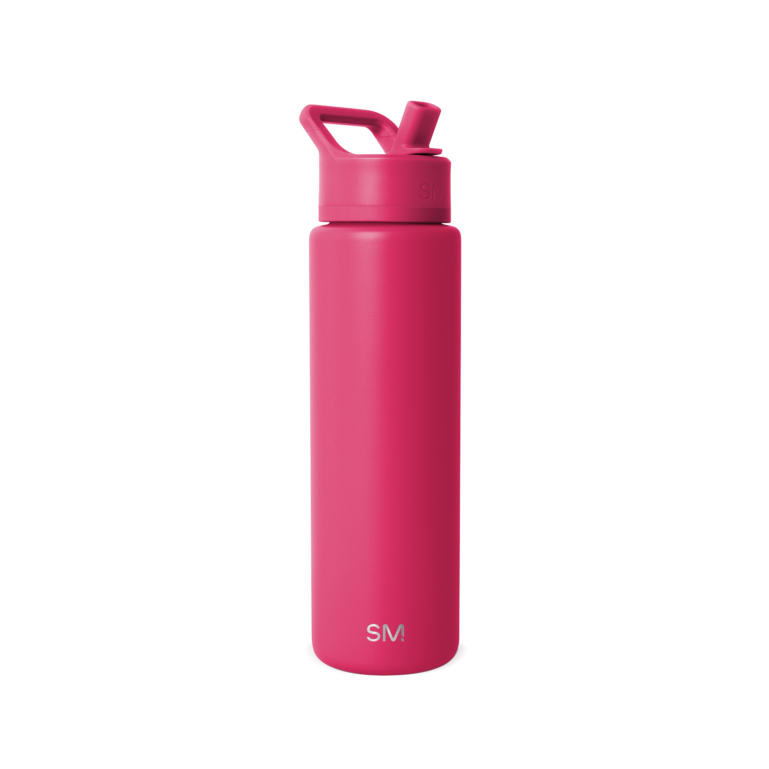 Summit Insulated Stainless Steel Water Bottle with Straw Lid - Leak Proof, BPA Free, 20oz - Perfect for Gym, Hiking & Outdoor Activities