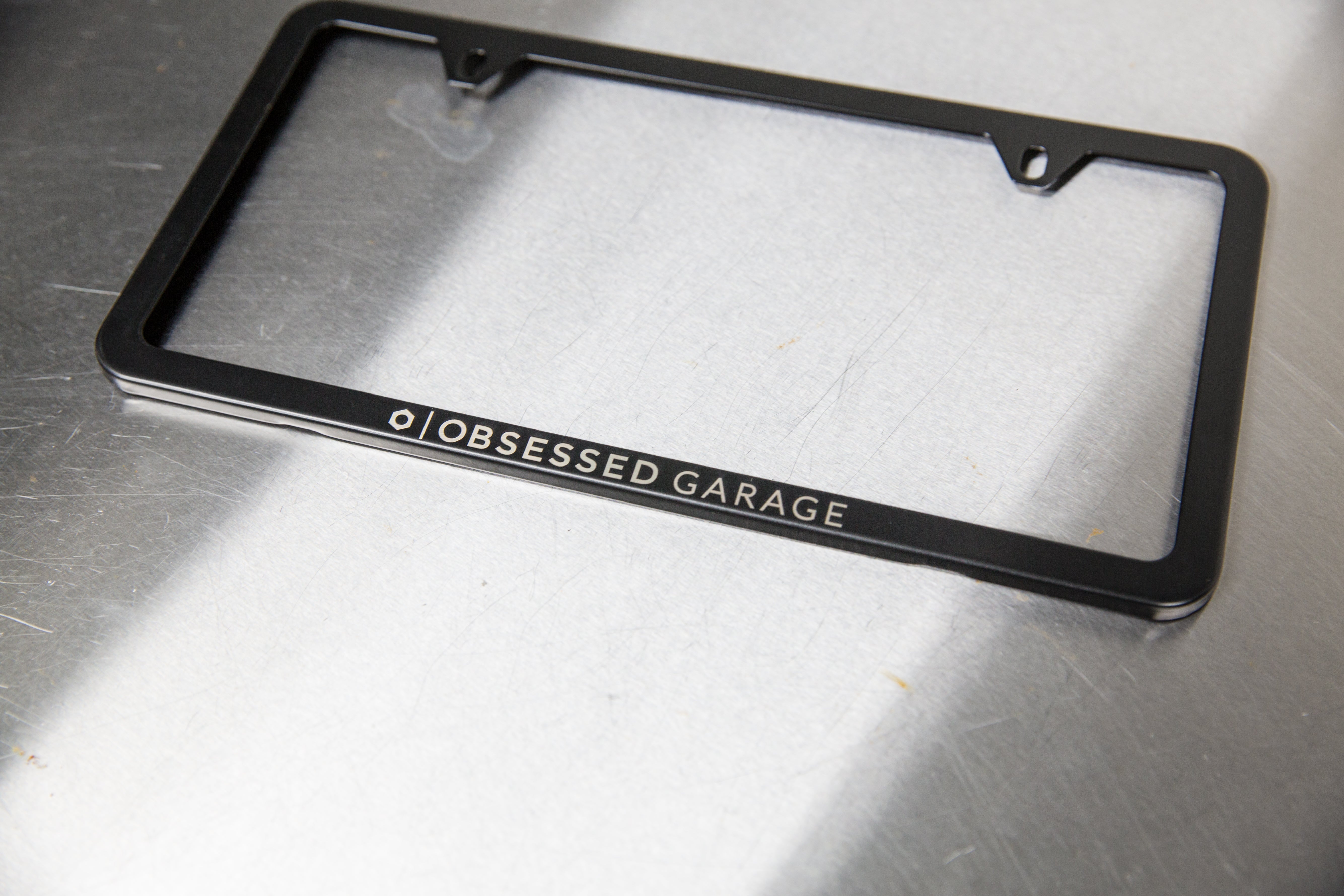 Premium Stainless Steel License Plate Frame - Rustproof & Durable Car Accessory for US Vehicles - Perfect for Cars, Trucks & SUVs - Enhances Vehicle Appearance & Protection