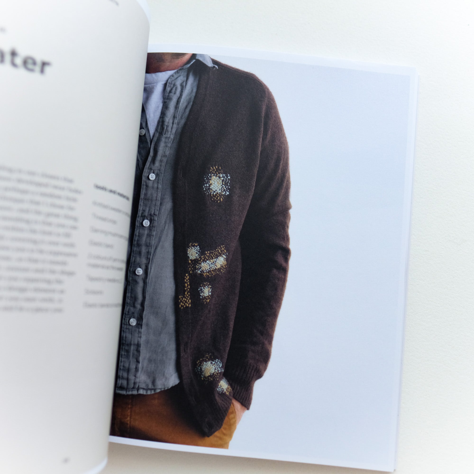 Visible Mending Kit by Arounna Khounnoraj - DIY Fabric Repair Set with Embroidery Thread & Patches - Perfect for Sustainable Clothing Repair and Creative Upcycling Projects
