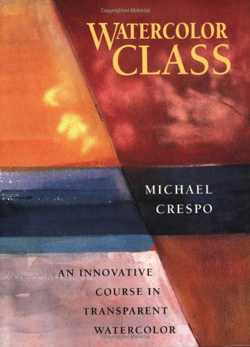 Watercolor Painting Techniques Book by Michael Crespo - Practical Art Guide for Beginners & Intermediate Artists (1994) | Learn Watercolor Skills for Landscapes, Portraits & Still Life