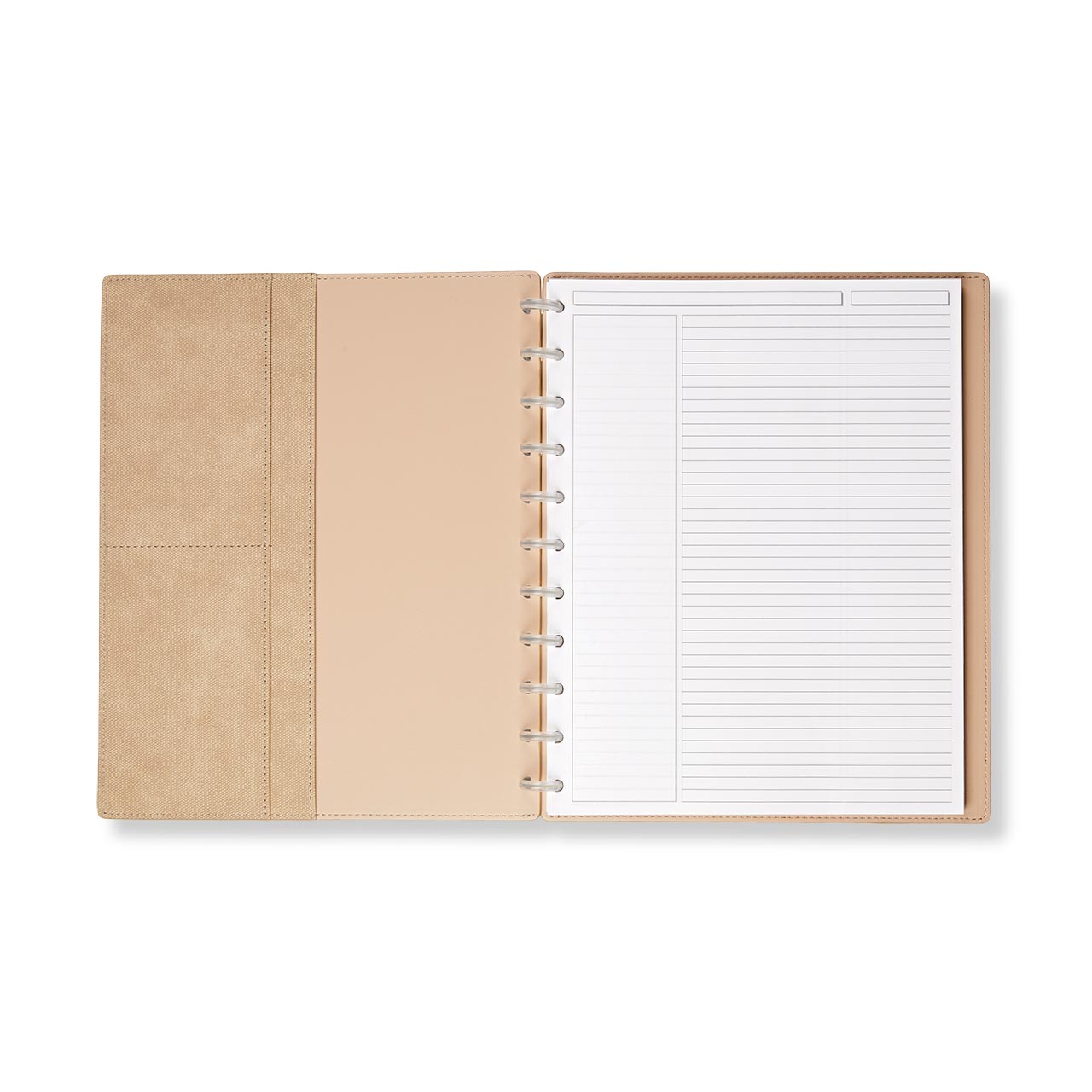 Circa Sliver Gossamer Notebook - Premium Lined Journal for Writing, Note Taking & Sketching - Perfect for Office, School & Travel