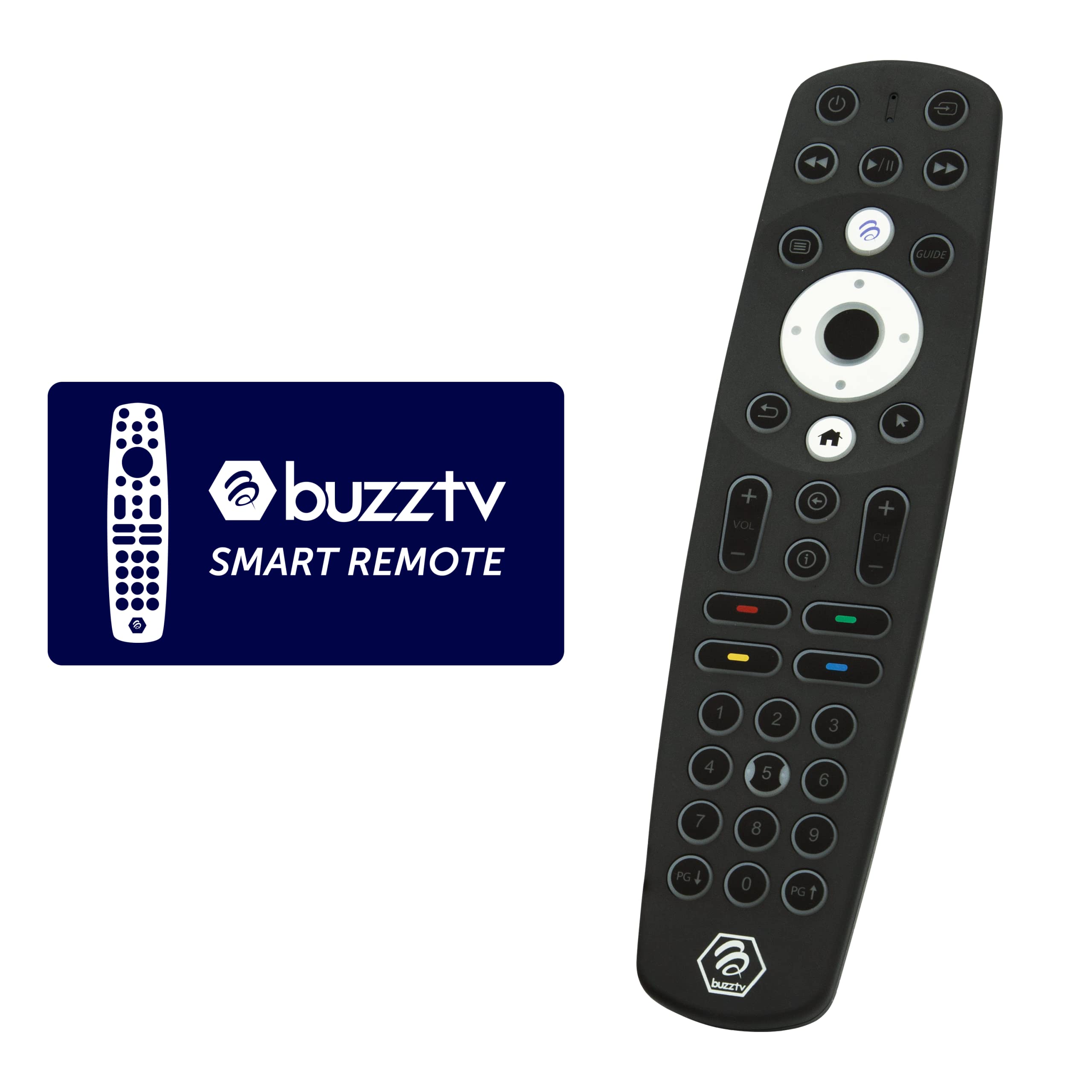 BuzzTV U5 128GB Android TV Box - 4K Ultra HD Streaming Media Player with Quad-Core Processor, Dual-Band WiFi, Bluetooth 5.0 & HDR Support | Android 11 OS | Perfect for Home Theater, Netflix, YouTube & Gaming Entertainment