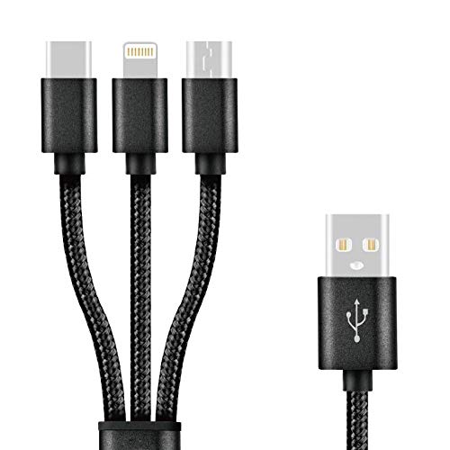 Seek Thermal Reveal FirePRO Compatible USB Cable - Retractable AllCharge miniSync Charging Cord for Seek Thermal FirePRO (Jet Black) | Perfect for Outdoor Fire Detection, Hunting & Security Surveillance