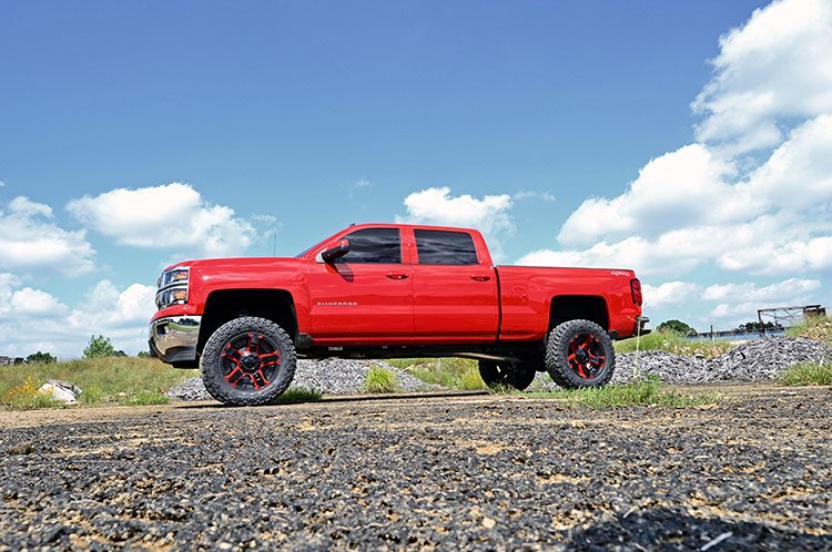 7 Inch Lift Kit with Brackets & N3 Struts for Chevy/GMC 1500 (2014-2016) - Heavy-Duty Off-Road Suspension Upgrade for Trucks | Model 29833 | Perfect for Trail Riding & Overland Adventures