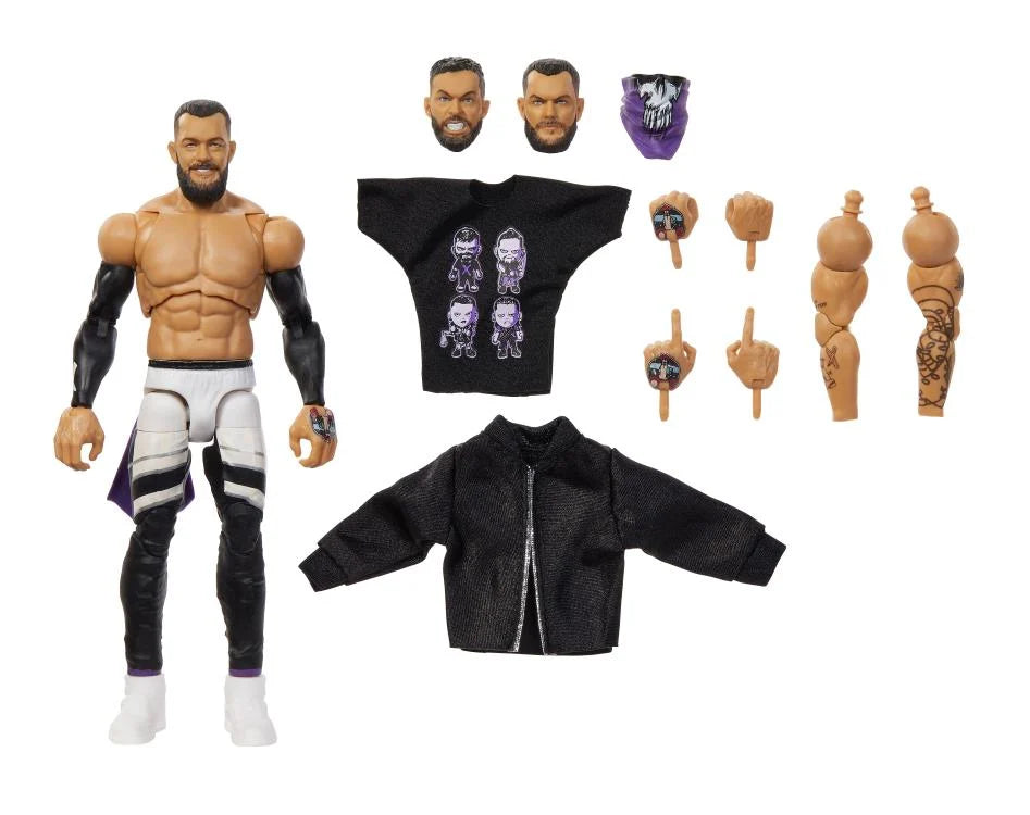 WWE Ultimate Edition 24 Finn Balor Action Figure - Collectible Wrestling Toy for Kids & Adults - Perfect for Display, Play & WWE Fan Collections