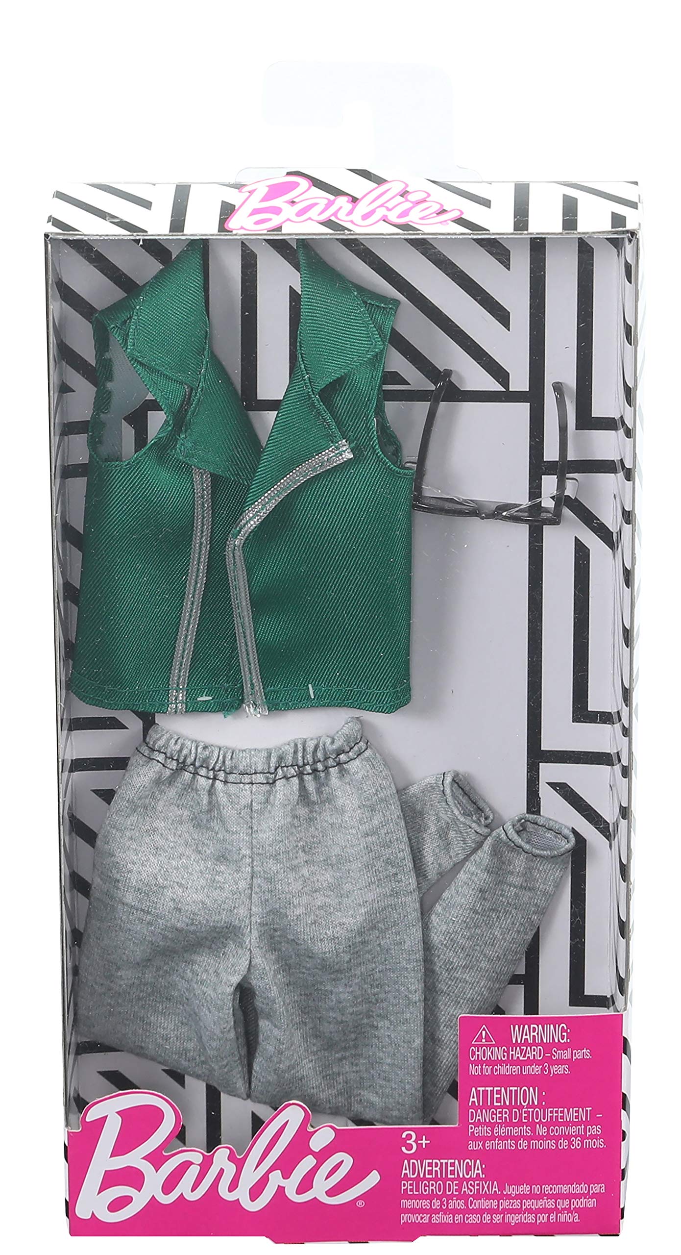 Barbie & Ken Fashion Doll Clothes Set - Stylish Outfits for Barbie & Ken Dolls - Perfect for Playtime, Collecting & Gift Giving