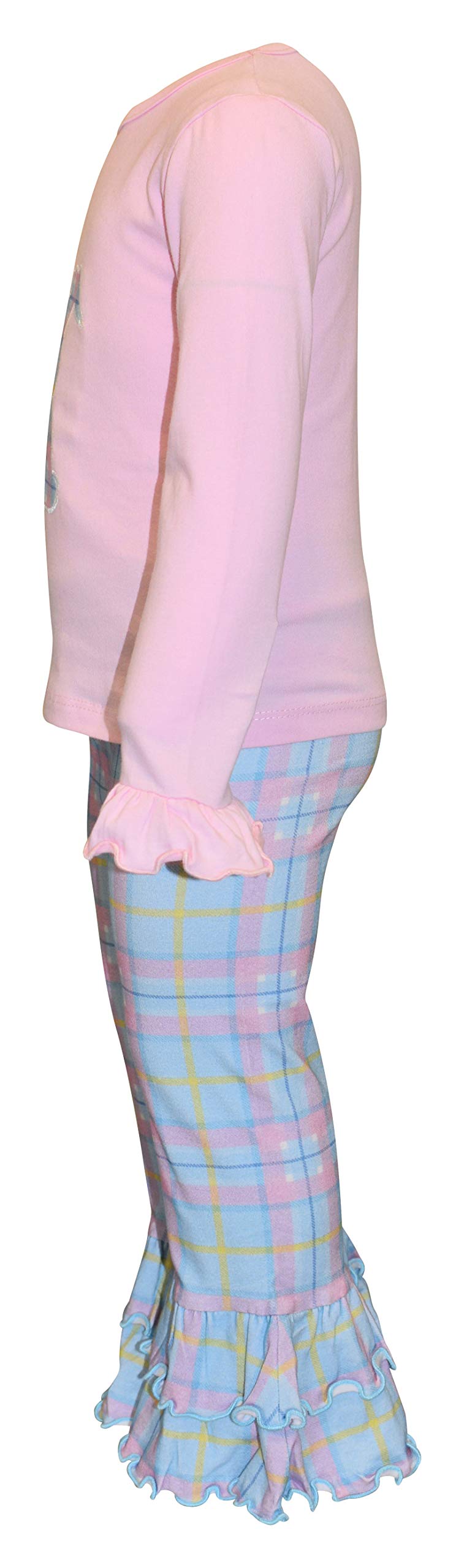 Unique 2-Piece Baby Girl Outfit - Ruffle Leggings & Long Sleeve Shirt Set for Toddlers | Playtime & Photo Shoots