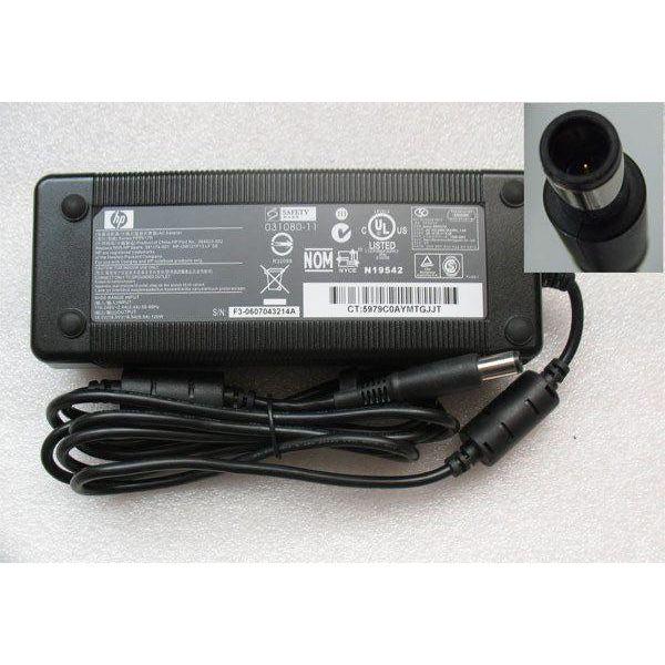 Original HP 608426-001 519331-001 120W AC Adapter Charger for HP Laptops - Power Supply for Work, Travel & Home Office Use