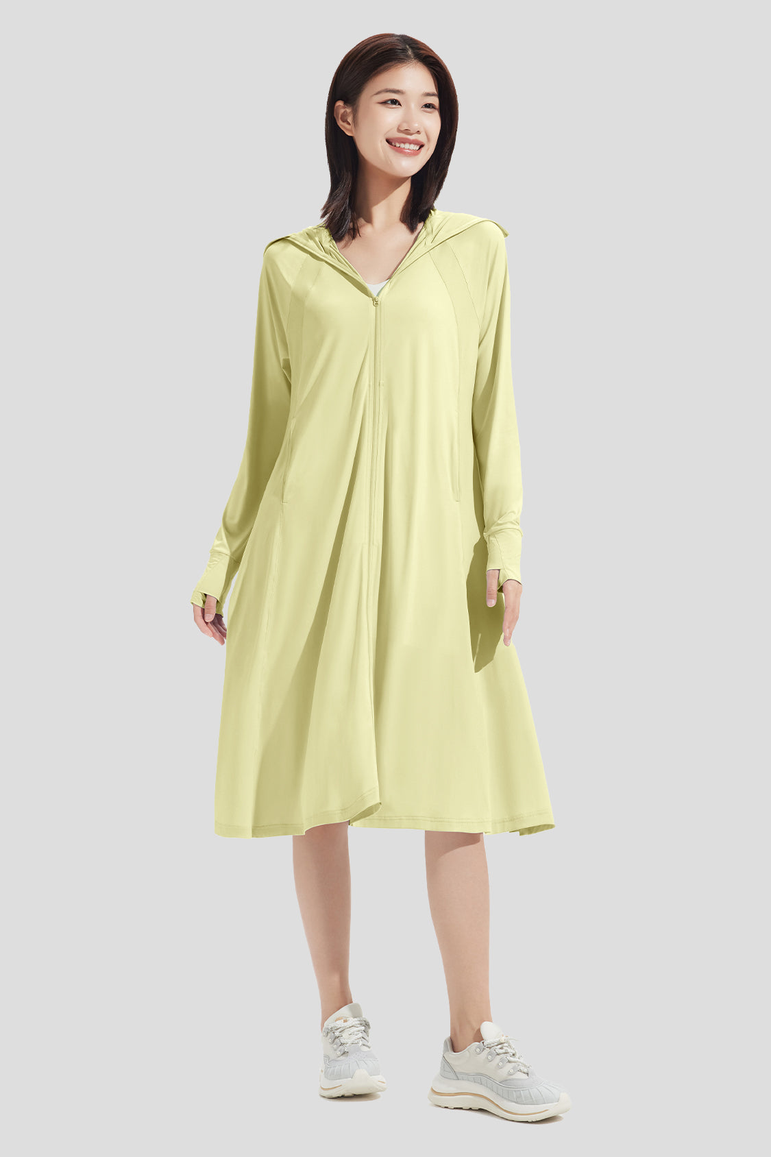 Iceloop Women's UPF50+ Long Sleeve Sun Protection Jacket - Lightweight UV Shirt for Beach, Hiking & Outdoor Activities