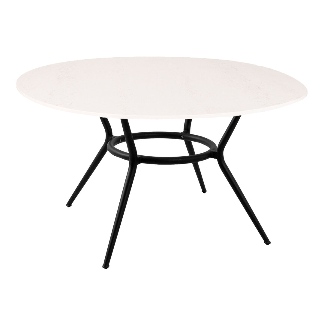 Joy Outdoor Dining Table Round - Durable Patio Furniture for Garden, Deck, and Backyard - Perfect for Outdoor Entertaining & Relaxation
