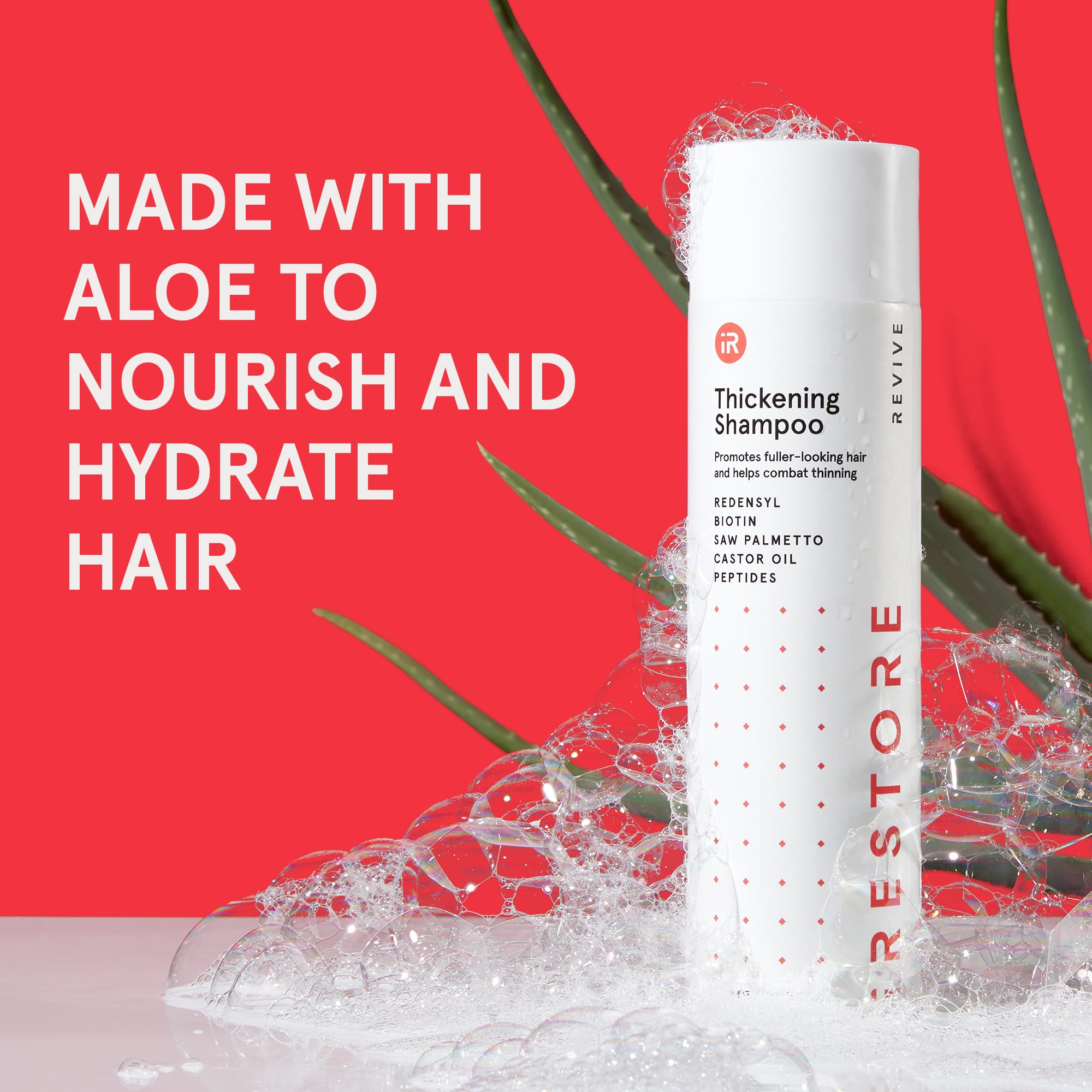 iRestore Anti Hair Loss & Thinning Shampoo with Biotin - Hair Growth Treatment for Men & Women | Volumizing & Thickening Formula for Fuller Hair | Daily Use for Healthy Scalp & Stronger Strands