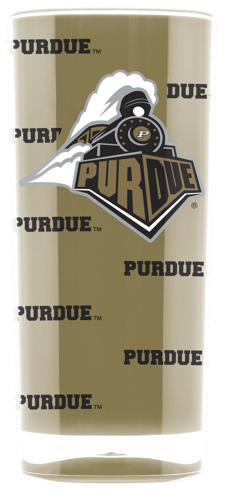 **NCAA Purdue Boilermakers 16oz Insulated Acrylic Tumbler with Lid & Straw - Perfect for Game Day, Office & Travel - BPA-Free, Leak-Proof, Keeps Drinks Hot/Cold**