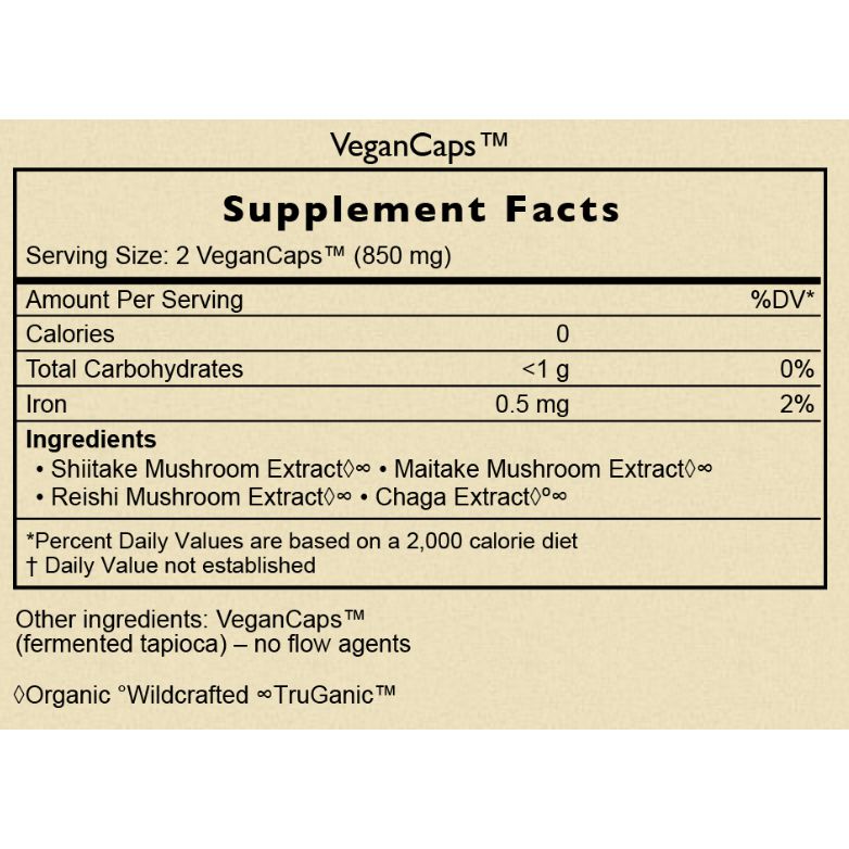 Healthforce SuperFoods MycoForce Immunity Booster - Organic Mushroom Blend for Immune Support & Wellness - Perfect for Daily Health, Cold Season Defense & Natural Energy Boost