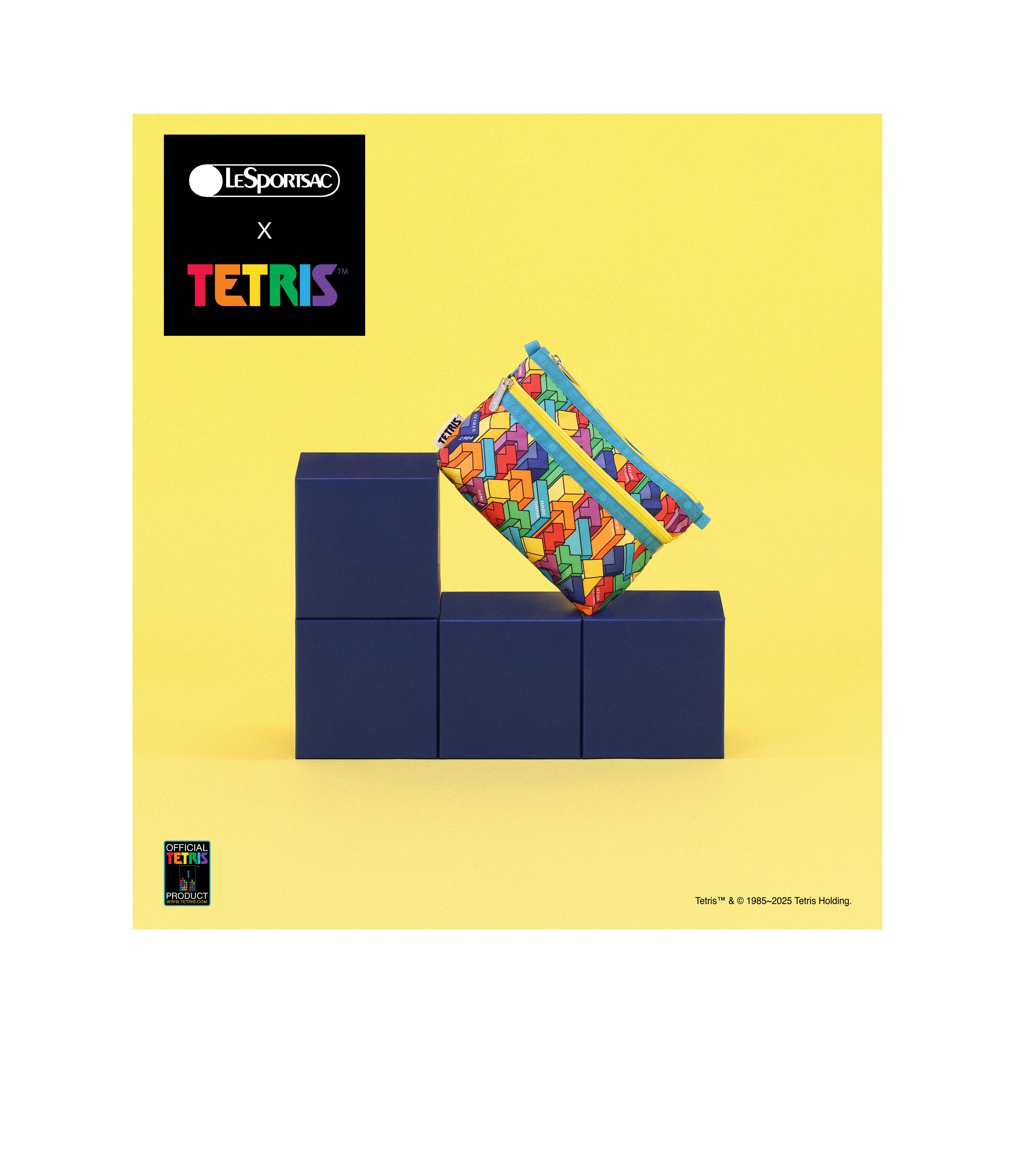 Tetris 7105 LC59 - Classic Puzzle Game for Adults & Kids | Perfect for Family Game Night, Travel Entertainment & Stress Relief