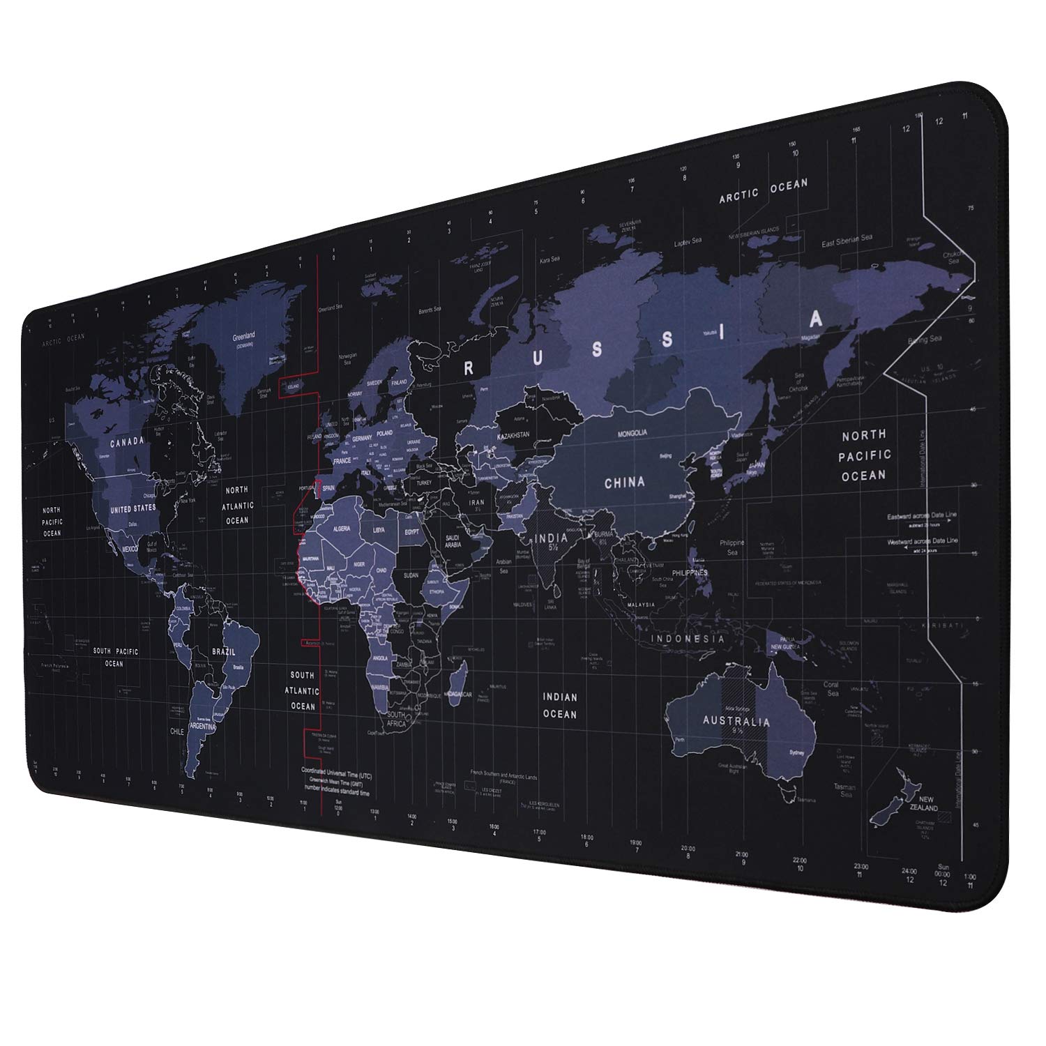 KINEEPLE Large Gaming Mouse Pad - XXL Extended Non-Slip Desk Mat (35.4×15.75
