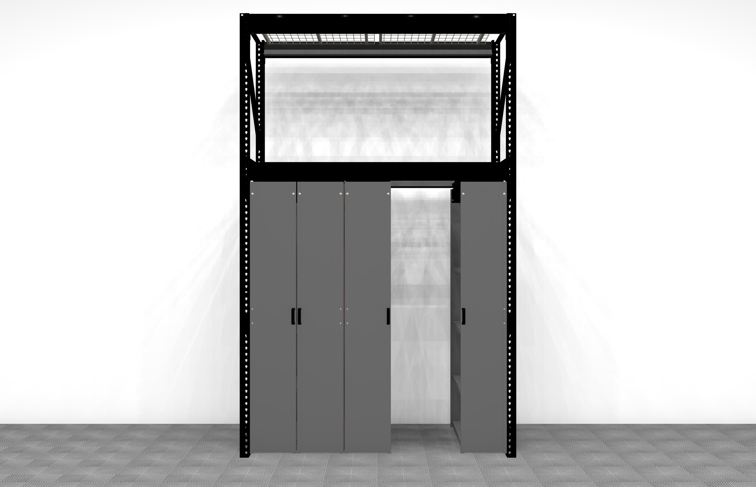 Levrack Heavy Duty Storage Shelving Units - Durable Metal Shelves for Garage, Warehouse & Home Organization