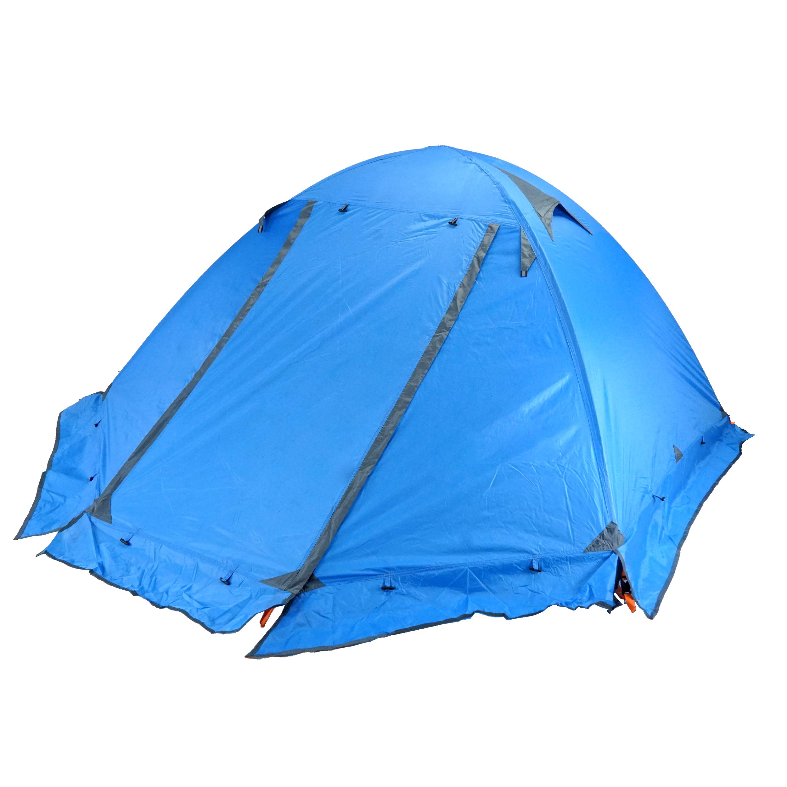 Azarxis 1-4 Person 4 Season Backpacking Tent - Waterproof Lightweight Double Layer Aluminum Pole Tent for Camping, Hiking & Travel | Easy Setup for Outdoor Adventures