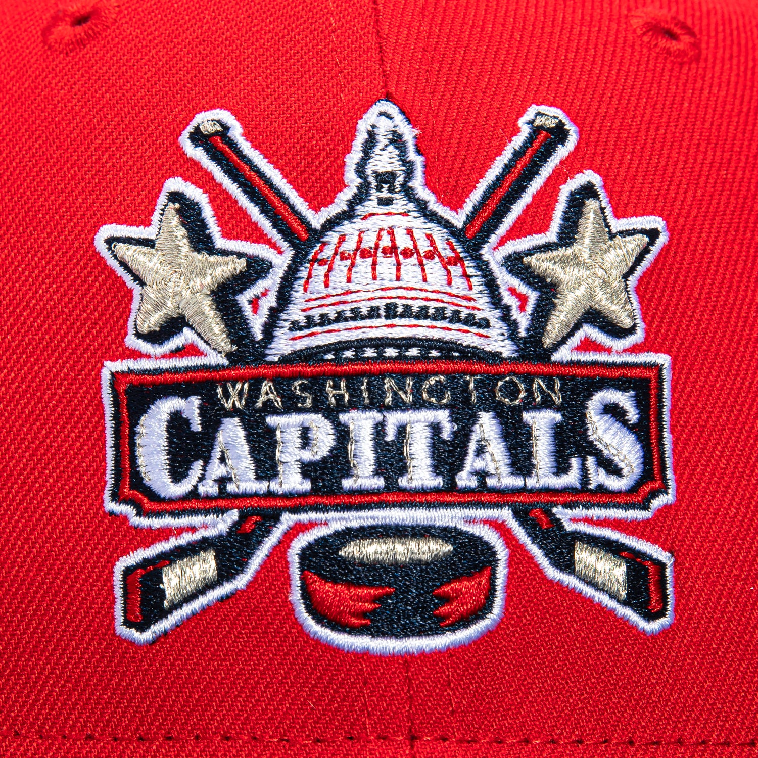 New Era 59Fifty NBA x NHL Crossover Washington Pack Snapback Hat - Official Licensed Sports Cap for Basketball & Hockey Fans - Perfect for Game Day, Streetwear & Collectors