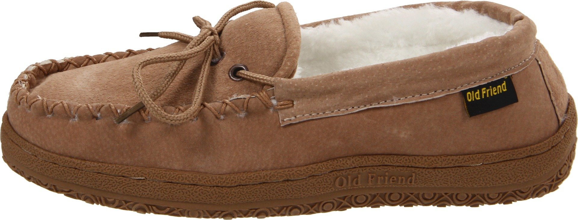 Old Friend Women's Kentucky Moccasin - Comfortable Leather Slip-On Shoes for Casual Wear & Outdoor Adventures