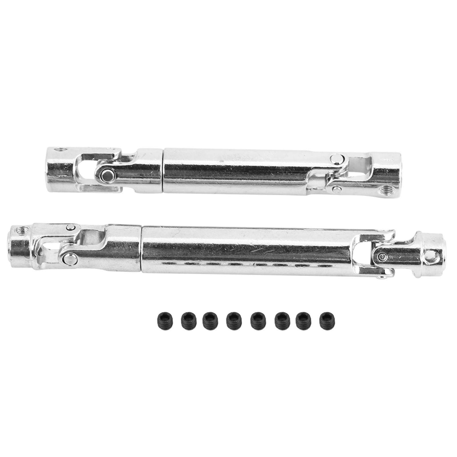 Universal Drive Shaft for RC Cars - Heavy Duty CVD Metal Universal Axle Shaft Compatible with SCX10, D90, 90021, 90028 RC Models - Perfect for Crawler, Rock Racing & Off-Road RC Vehicle Upgrades