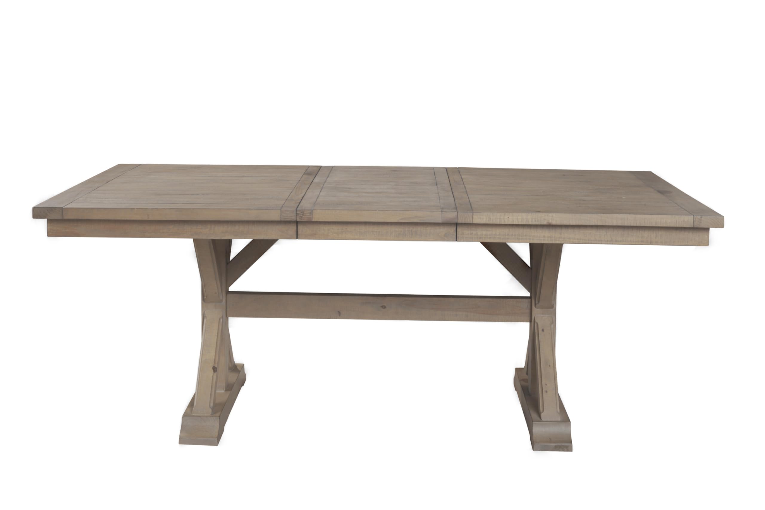 Alpine Furniture Arlo Dining Table - Natural Wood Finish - Perfect for Dining Rooms, Kitchens, and Outdoor Patios