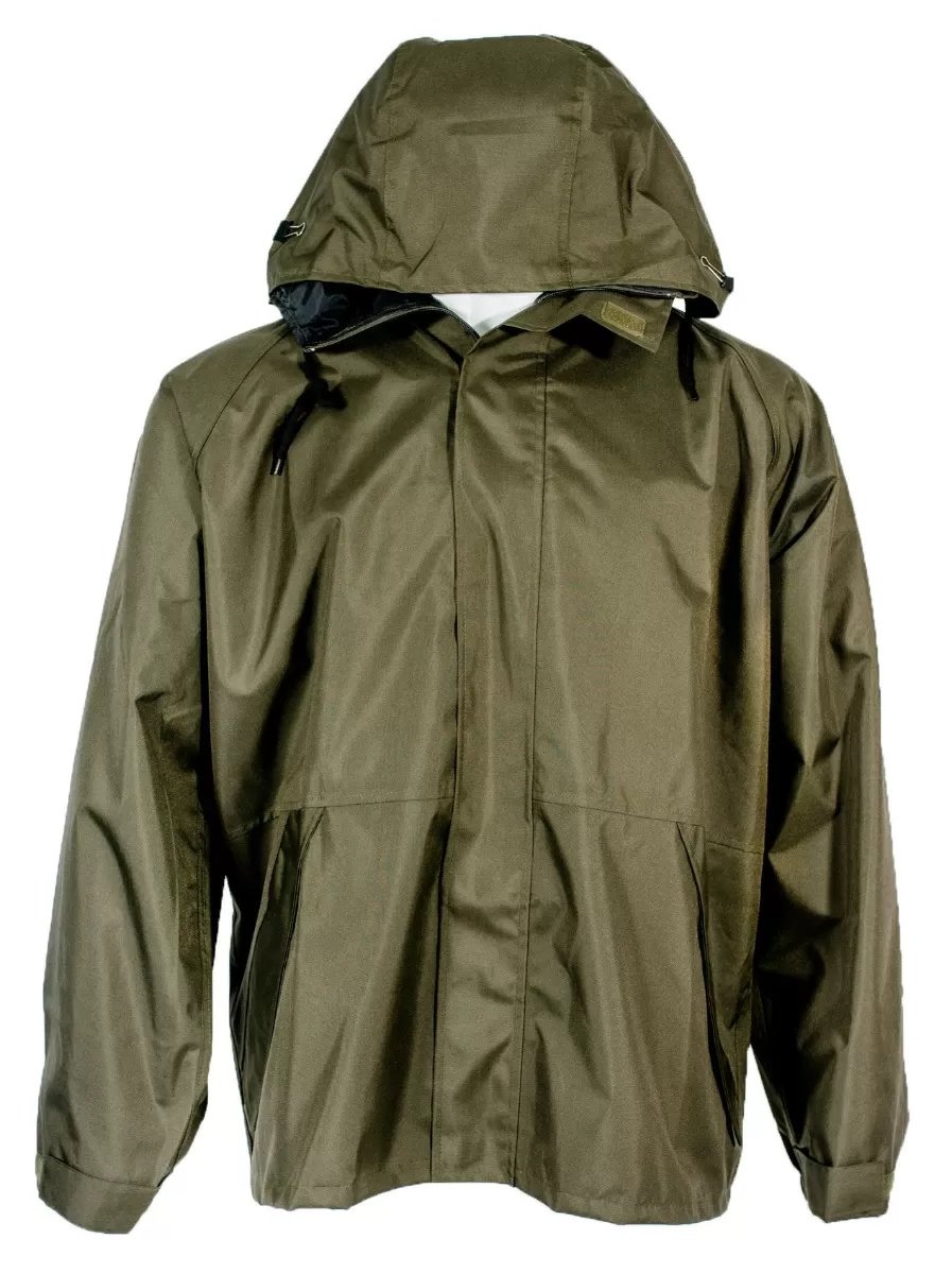 FirstChoice Breathable All Season Work & Rain Jacket for Men & Women - Lightweight Waterproof Outdoor Jacket for Hiking, Camping & Daily Commute