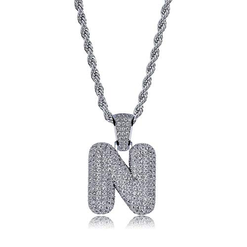 Silvery N