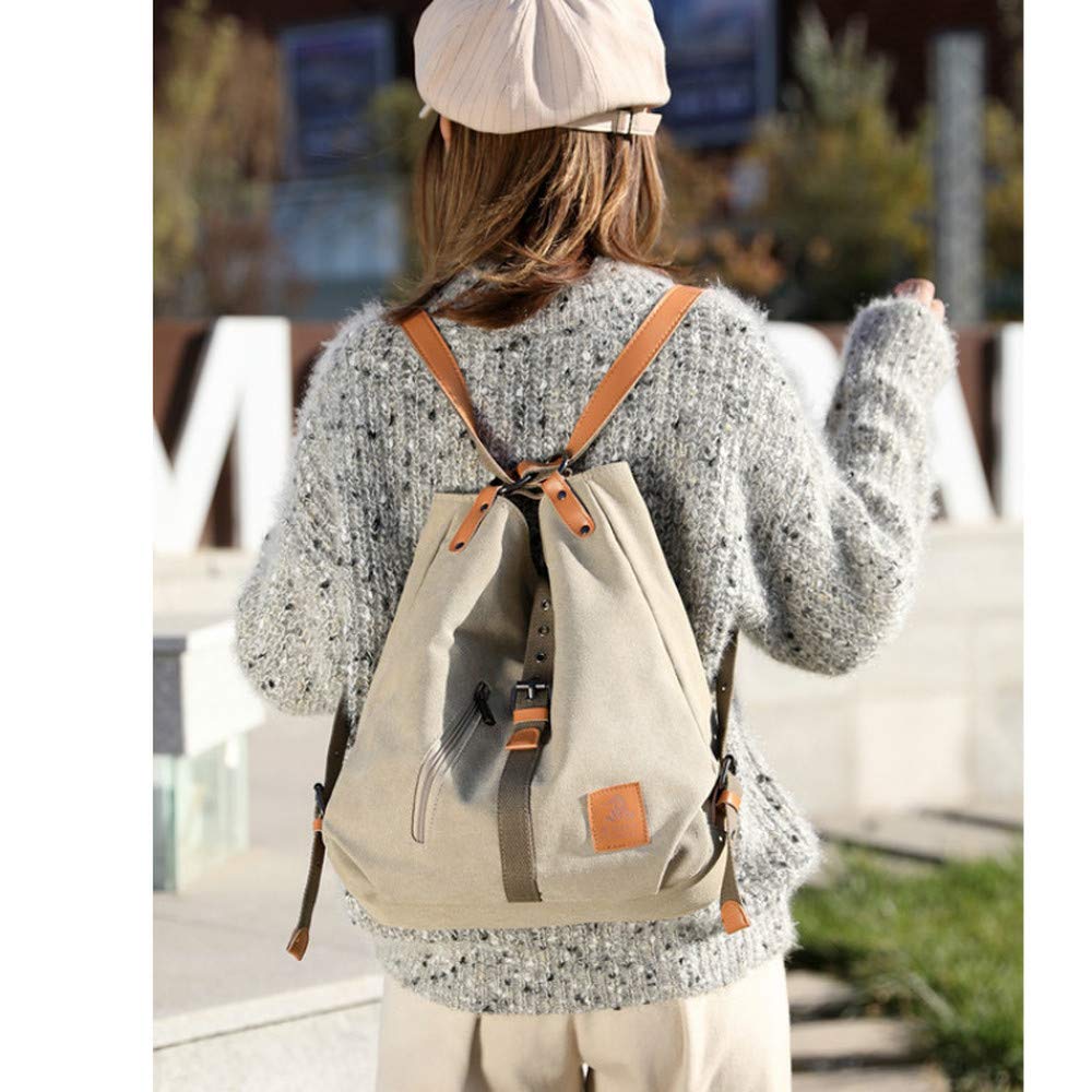 3-in-1 Convertible Canvas Purse for Women - Tote, Shoulder Bag & Backpack - Stylish Multipurpose Handbag for Work, Travel & Daily Use