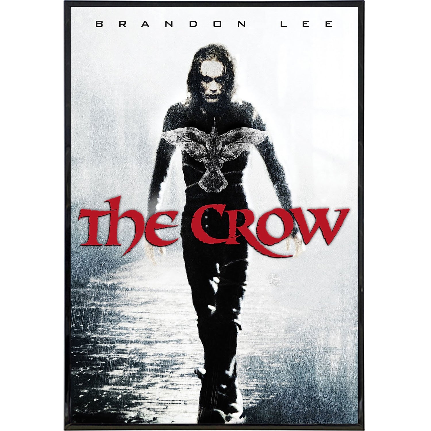 The Crow Movie Poster Print - Gothic Art Wall Decor for Home, Office & Theater Rooms - Perfect for Movie Fans & Collectors