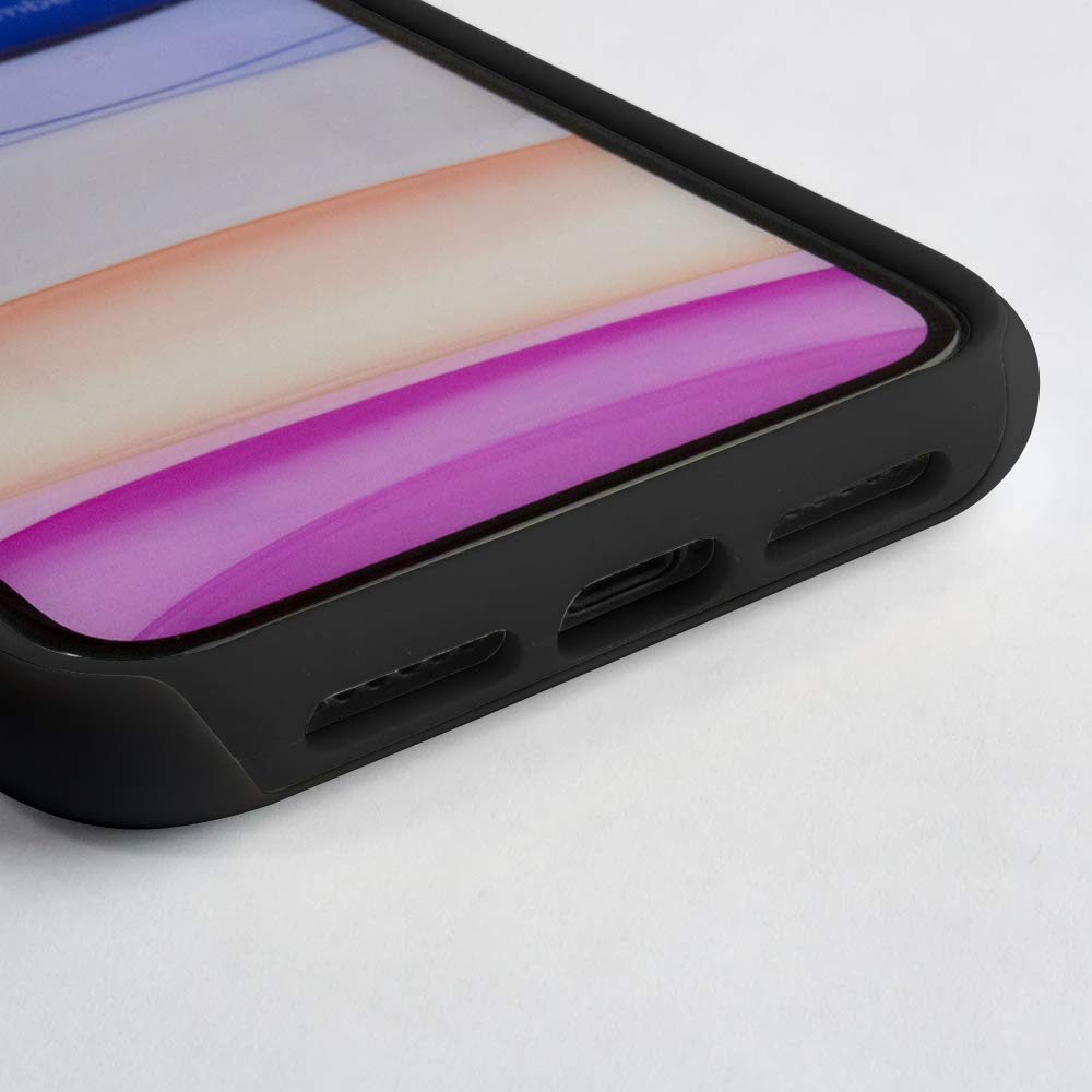 Military Grade Rugged iPhone 11 Pro Max Case - Shockproof Two-Piece Protective Cover with Custom License Plate Design - Perfect for Outdoor Adventures, Construction Work & Everyday Protection