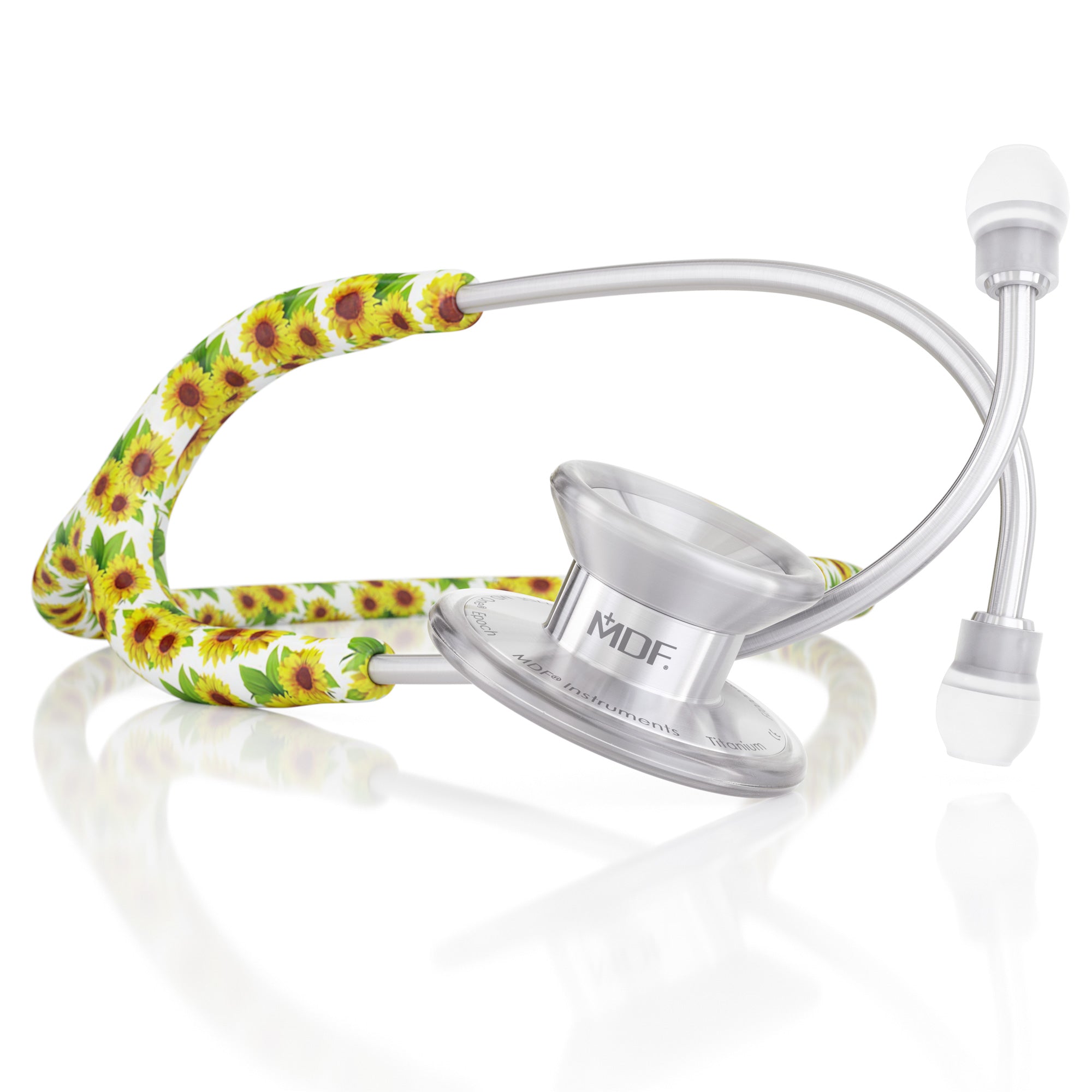 MD One® Epoch® Titanium Adult Stethoscope - Premium Medical-Grade Stethoscope for Doctors & Nurses - Ideal for Clinical Use, Hospital Rounds & Patient Examinations