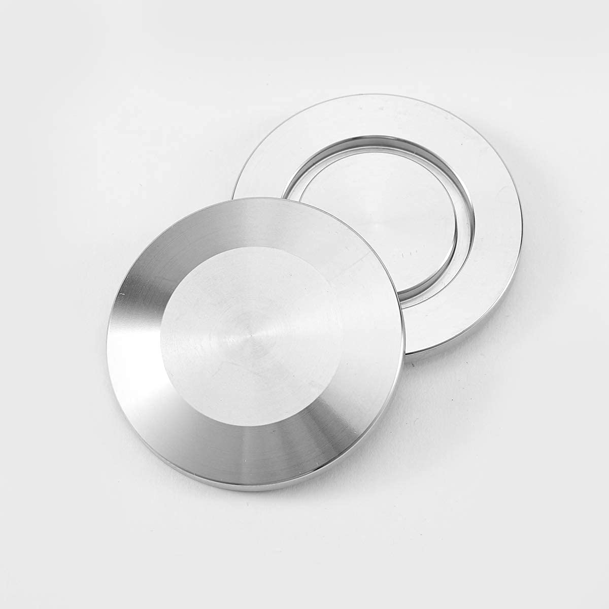 KF16 Blank Flange - 304 Stainless Steel Blind Flange Cap & Vacuum Fitting Stopper (KF-16) | Ideal for Vacuum Systems, Laboratory Equipment & Industrial Piping Applications