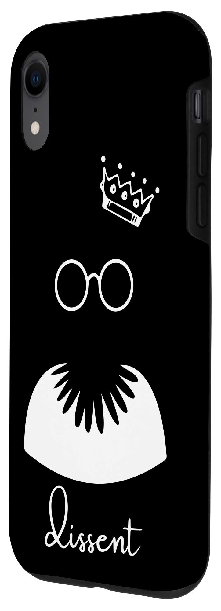 iPhone XR Notorious RBG Case - Premium Ruth Bader Ginsburg Inspired Phone Cover for iPhone XR - Perfect for Supreme Court Fans & Political Enthusiasts