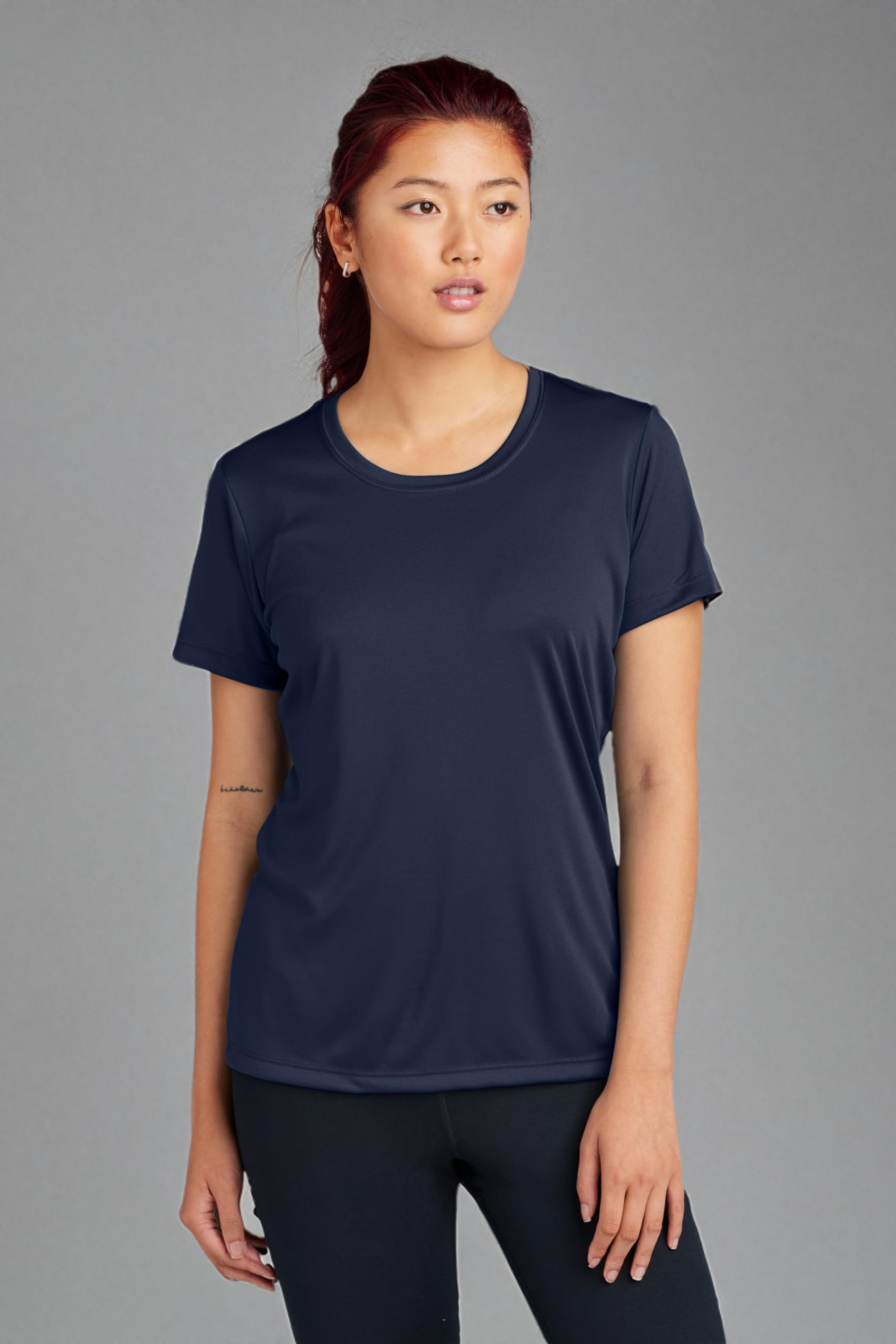 Clothe Co. Women's Workout Tops - Breathable Gym Shirts for Yoga, Running & Fitness - Plus Size Activewear for Women | Perfect for Gym, Cardio & Outdoor Sports