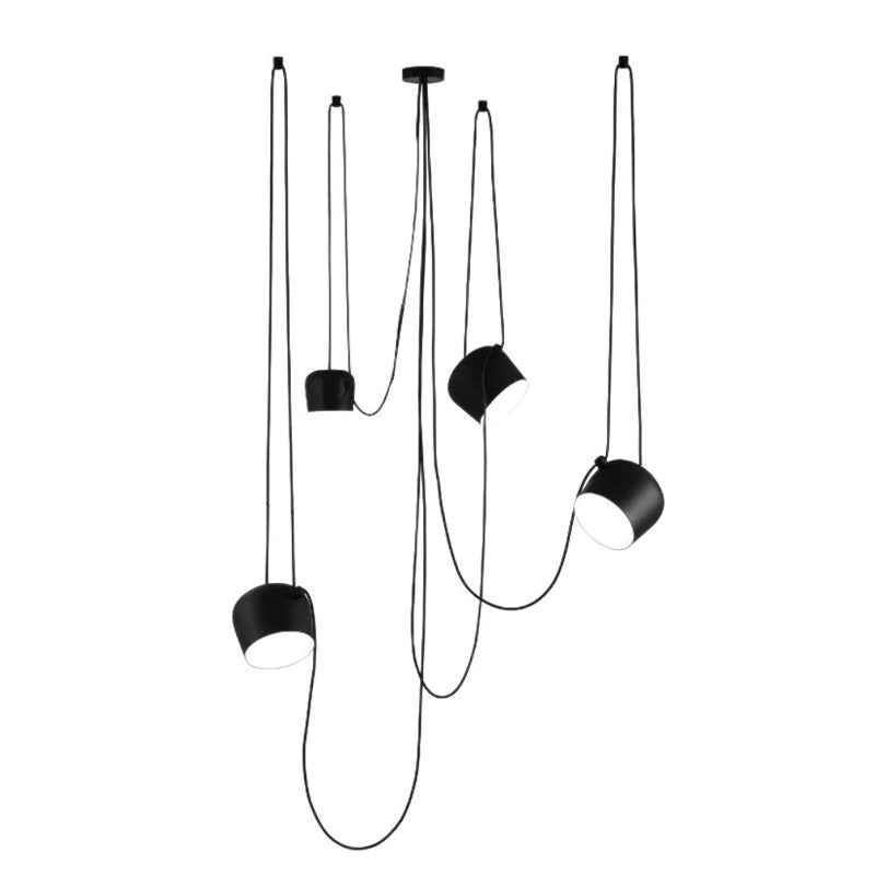 Modern Minimalist Aim Pendant Lamp - Adjustable Hanging Light Fixture for Kitchen Island, Dining Room, Bedroom & Living Room Decor