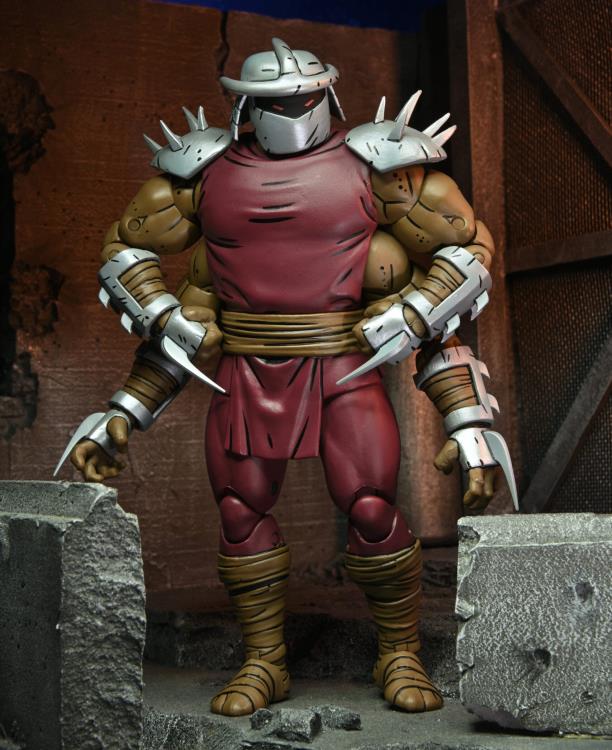 Teenage Mutant Ninja Turtles Deluxe Shredder Clone & Mini Shredder Action Figure Set - Mirage Comics Collectible TMNT Toys for Kids & Adults - Perfect for Display, Play & Comic Book Collections