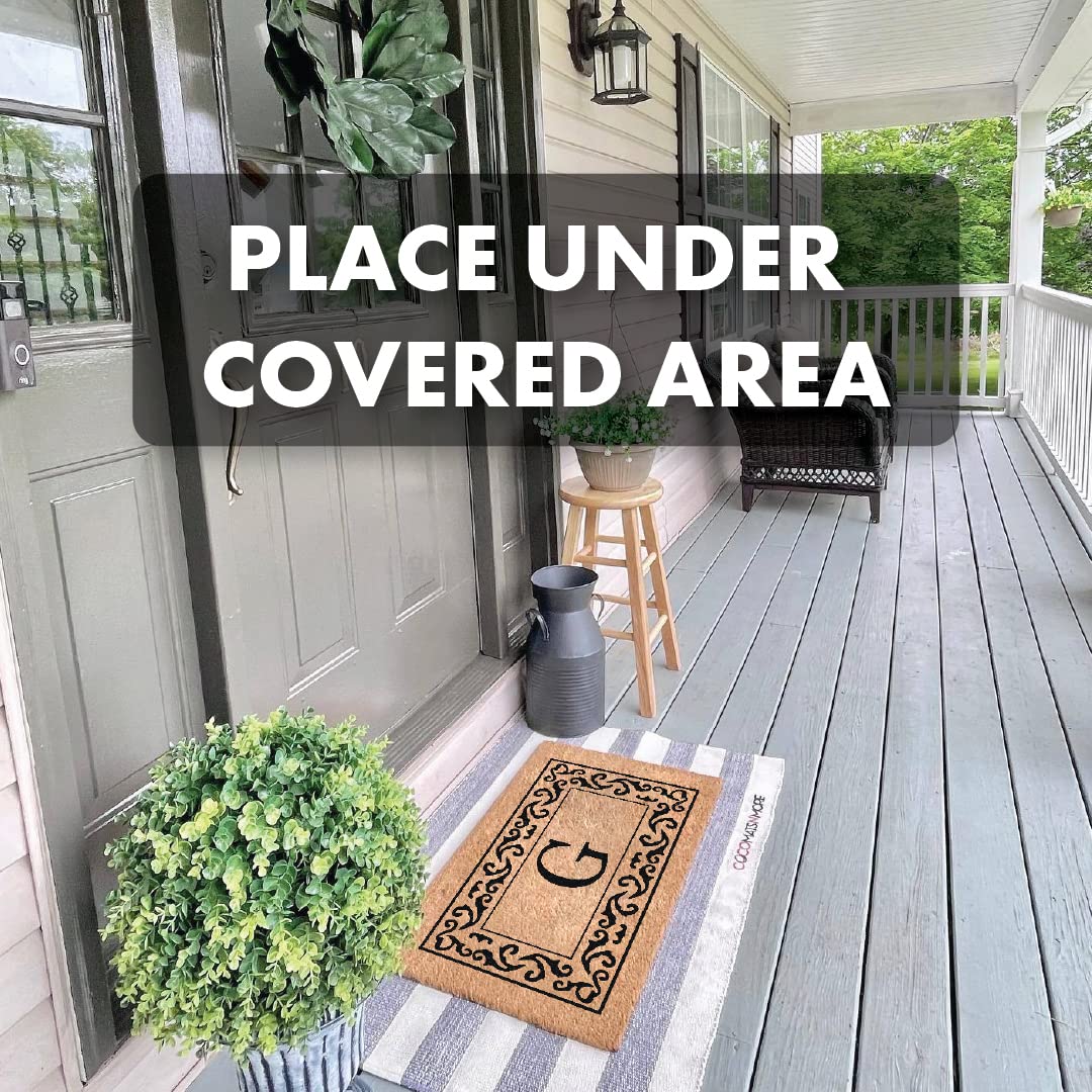 Personalized Monogrammed Coir Doormat 18