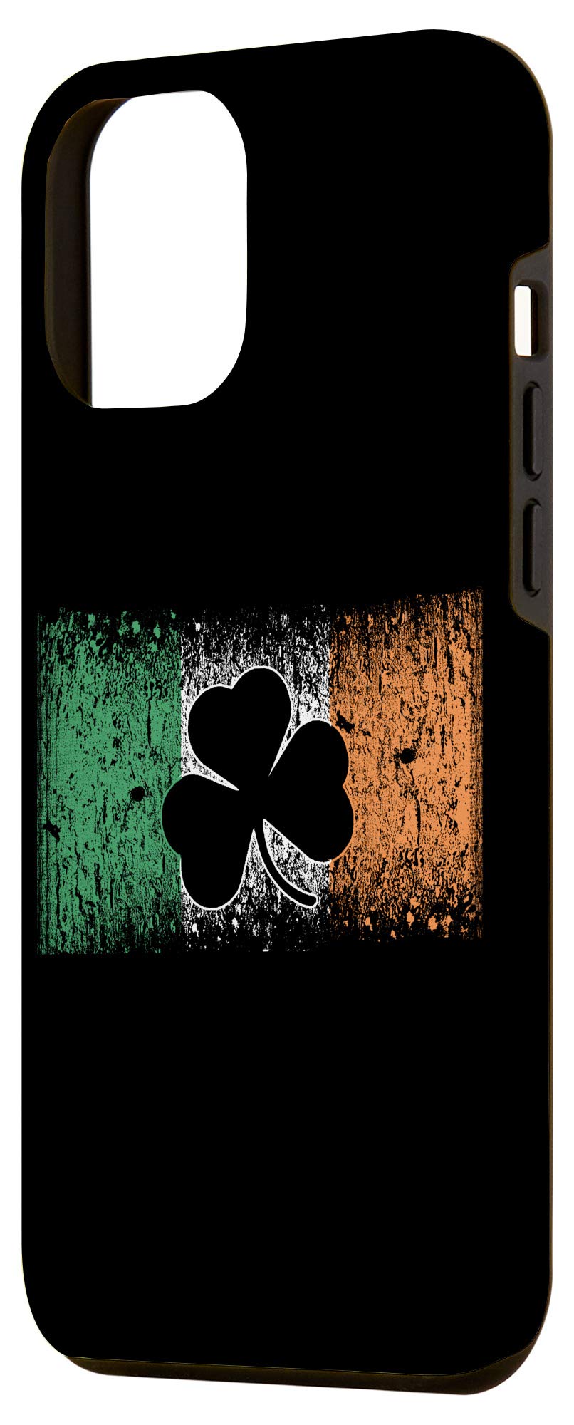iPhone 12 Pro Max Case with Irish Flag & Shamrock Design - Protective Phone Cover for St. Patrick's Day, Irish Pride & Everyday Use