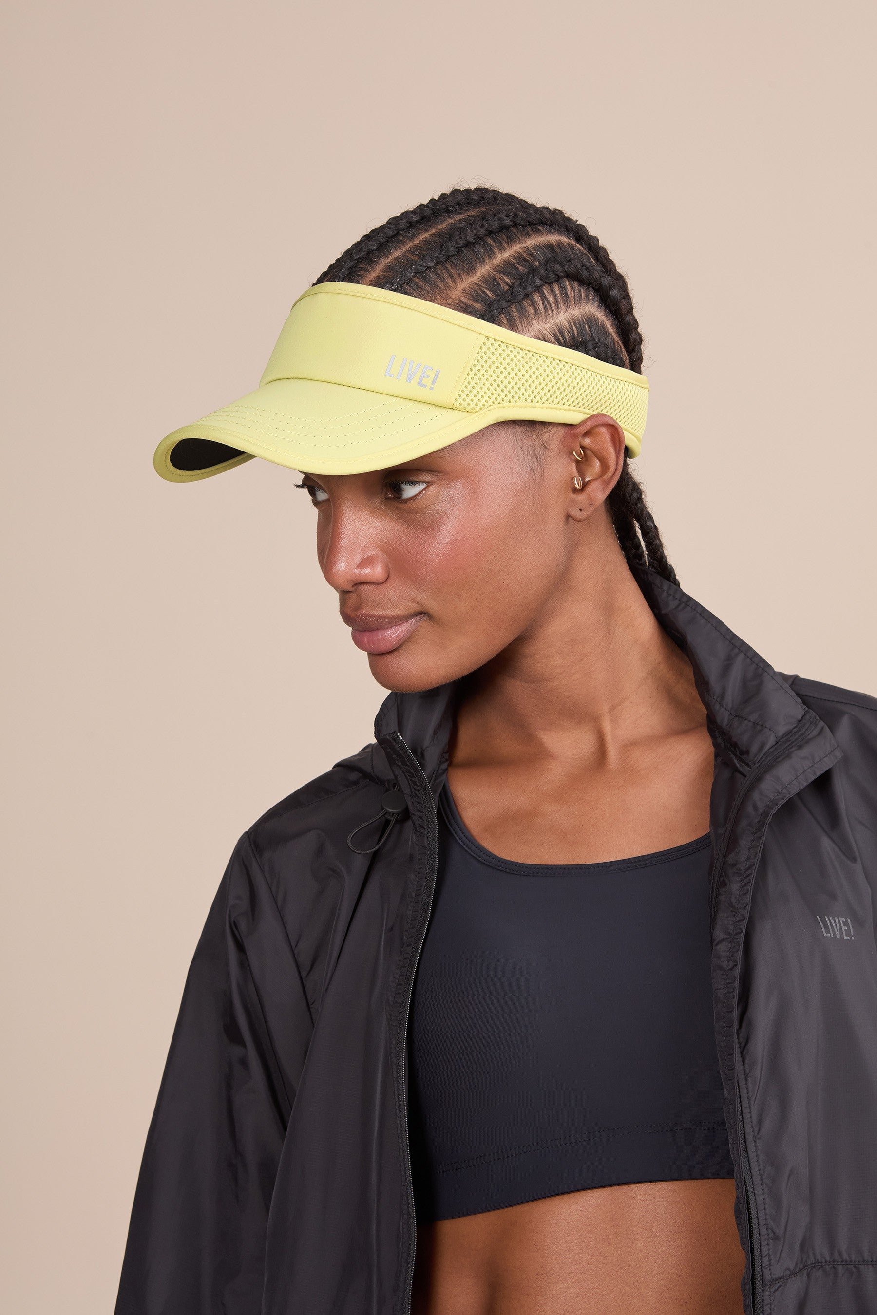 LIVE! Visor Essential - Clear Face Shield for Safety & Protection - Perfect for Work, School, and Outdoor Activities