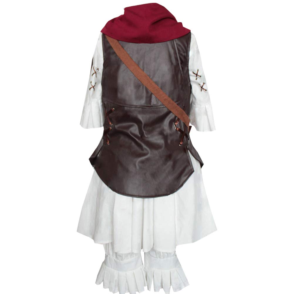 Anime Women Lalafell Cosplay Costume Outfit - Final Fantasy XIV FFXIV Game Character Halloween Cosplay Suit for Convention & Party