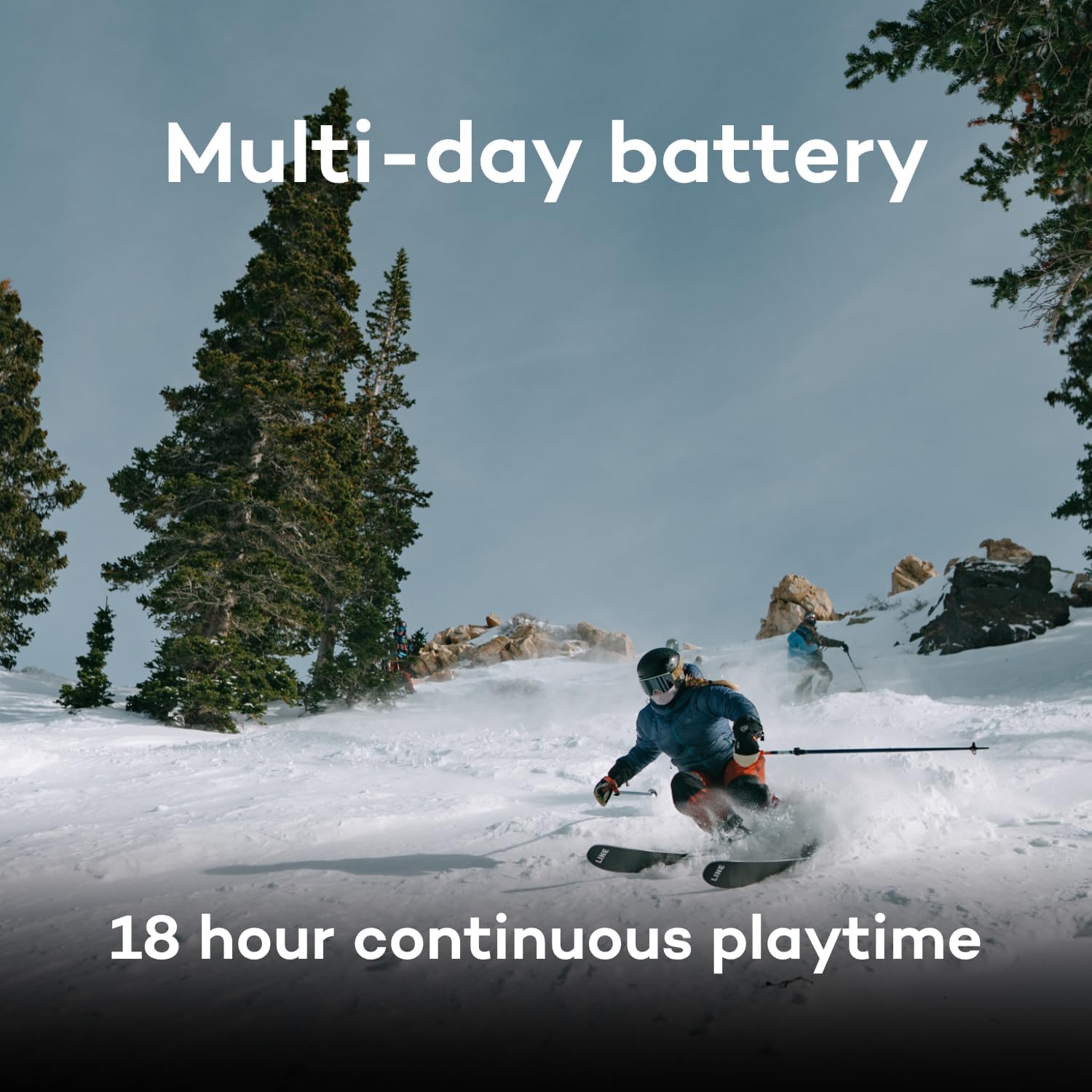 ALECK Wireless Bluetooth Helmet Speakers - Drop-in Headphones for Ski & Snowboard Helmets | Glove-Friendly Controls, Built-in Mic for Hands-Free Calls | Perfect for Winter Sports & Outdoor Adventures