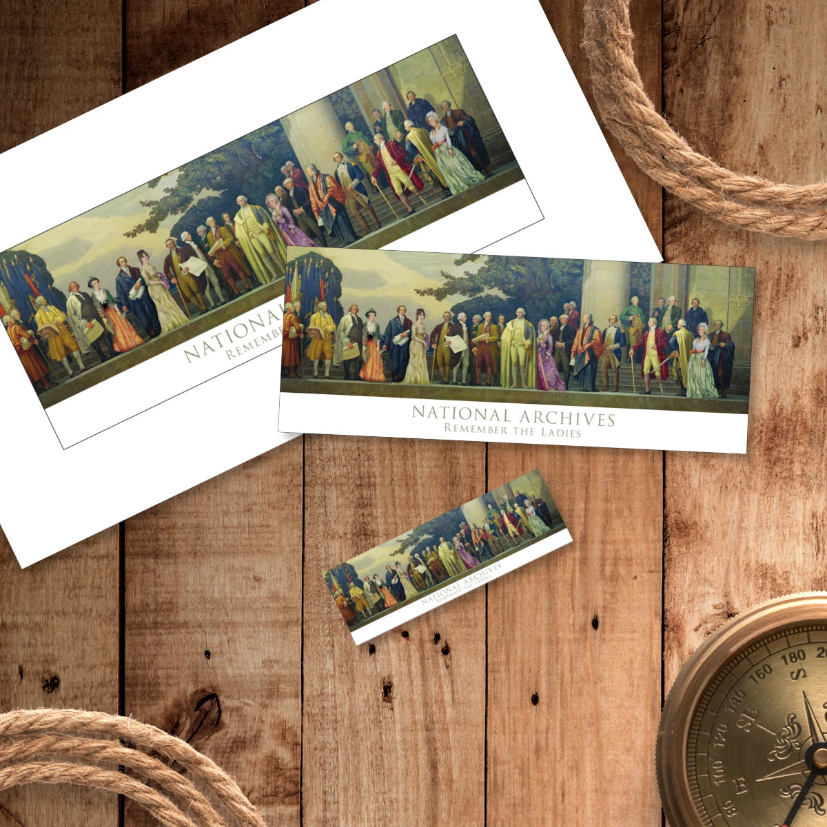 Remember the Ladies Mural Print - Vintage Feminist Wall Art Decor for Home, Office & Classroom - Perfect for Women's History Month & Empowerment Spaces